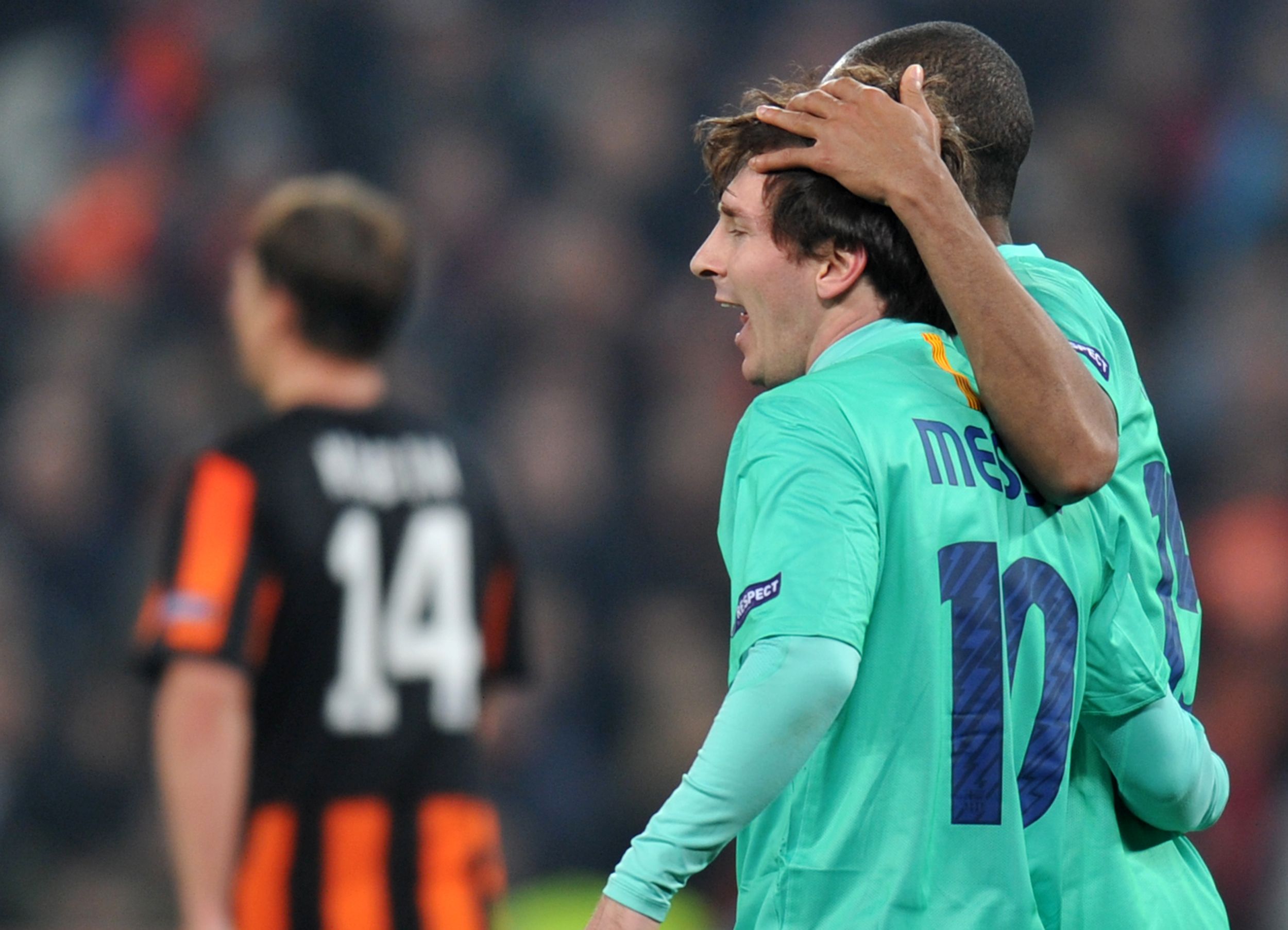 Lionel Messi Shakhtar 12042011