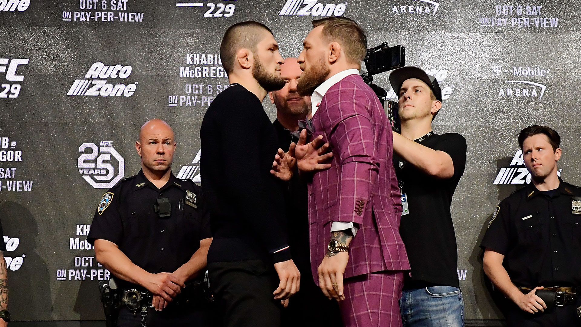 Khabib vs. MCGregor live auf DAZN