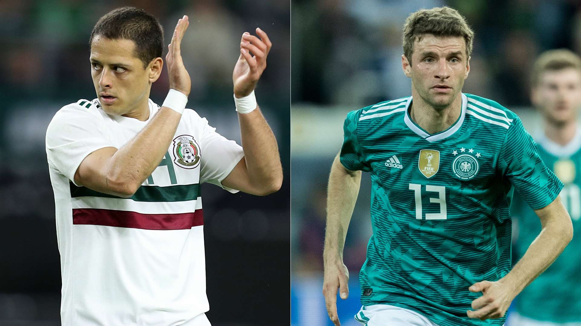Chicharito - Müller | México - Alemania