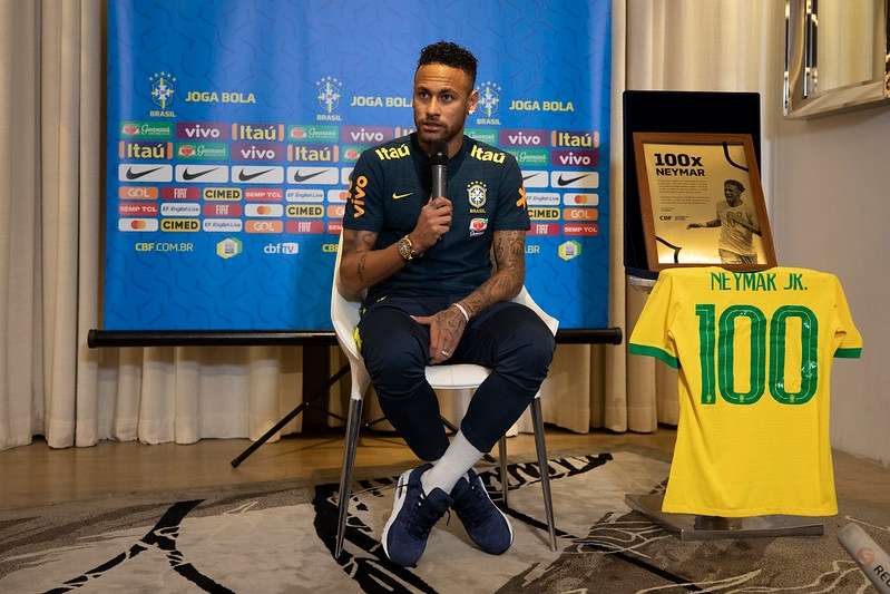 Neymar 100 jogos