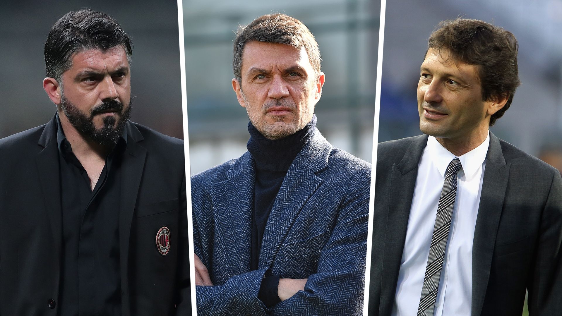 Gattuso Maldini Leonardo Milan