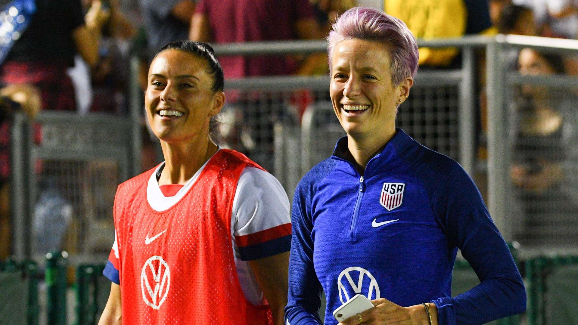 Ali Krieger Megan Rapinoe USWNT