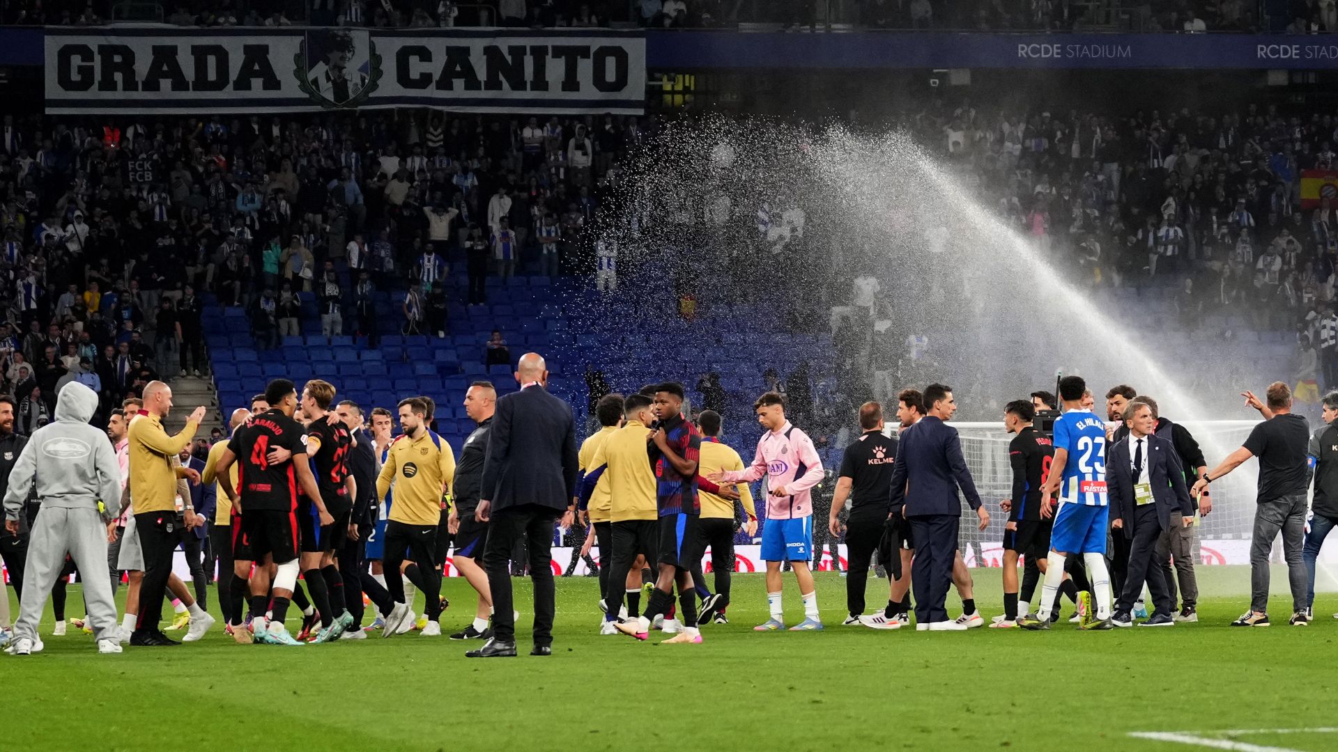 Barcelona Espanyol sprinklers 2024-25