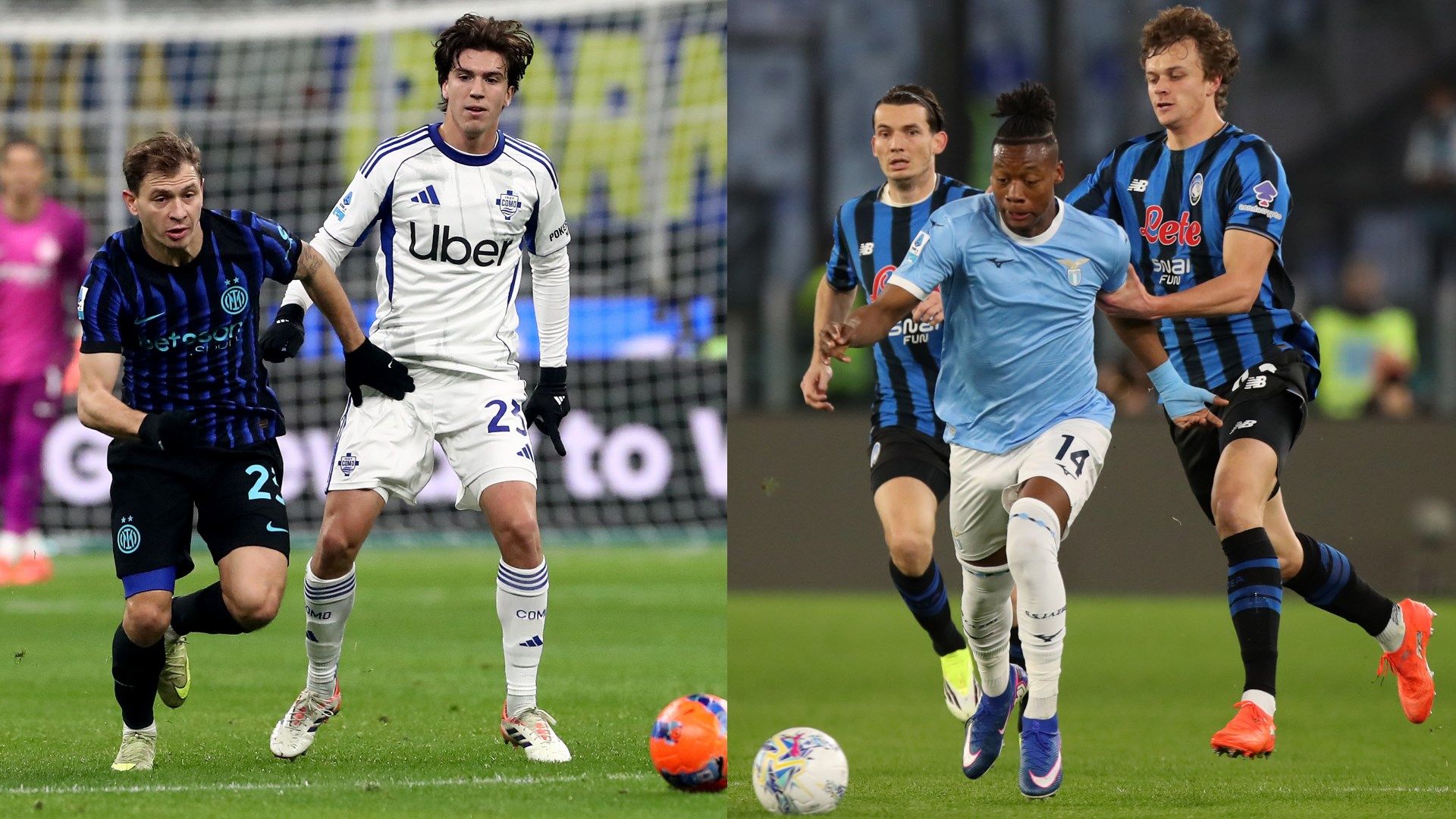 Como Inter Lazio Atalanta