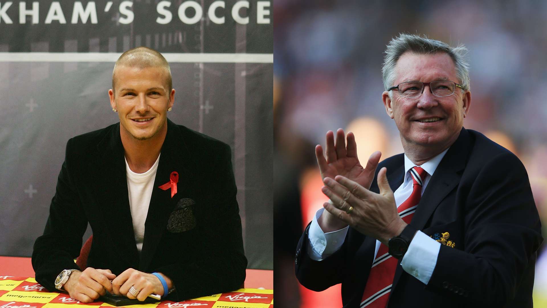 بفرمان من فيرجسون .. بيكهام "الأصلع" يصنع الحدث في الألفية الثانية!