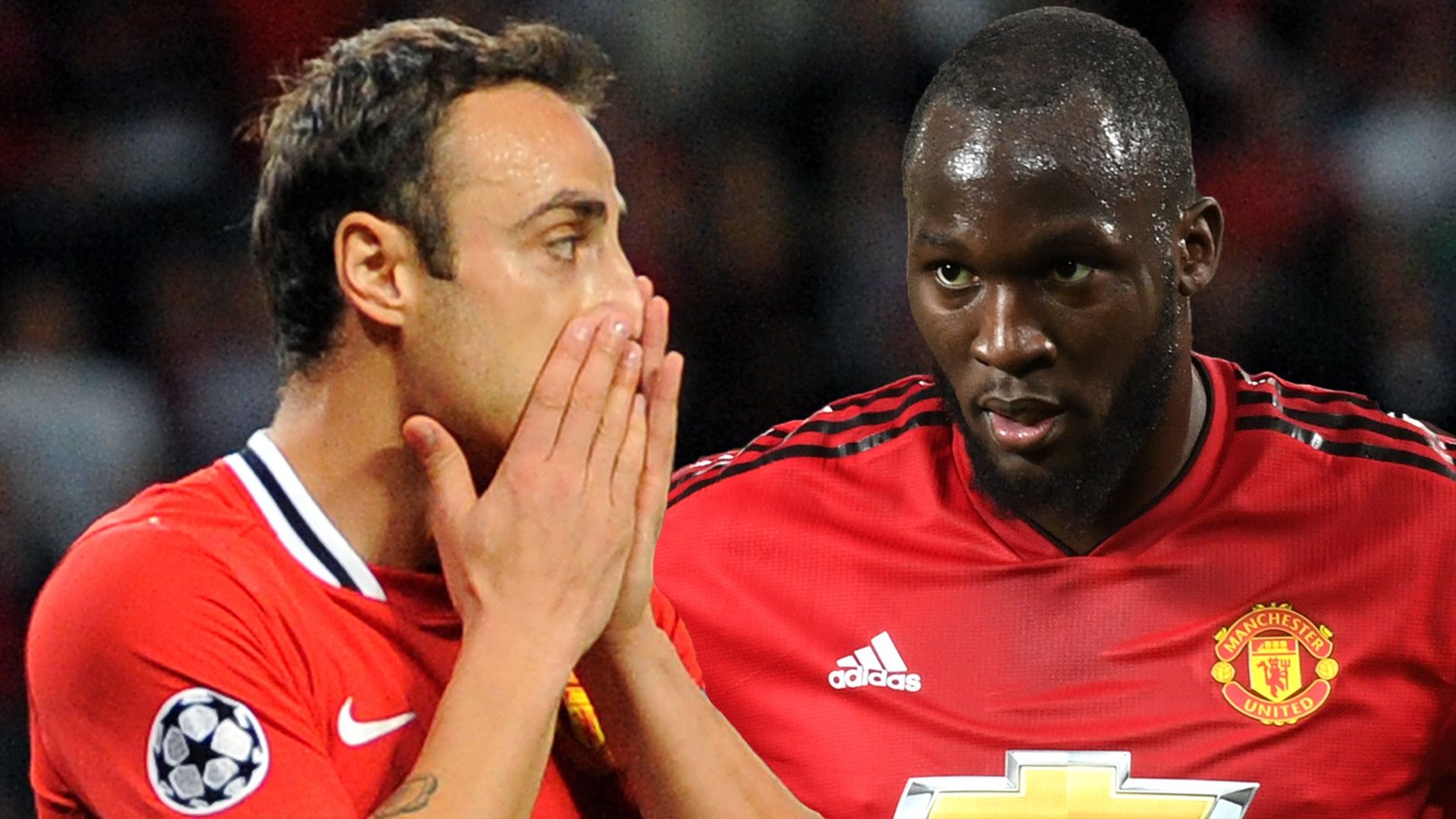 Dimitar Berbatov Romelu Lukaku Man Utd