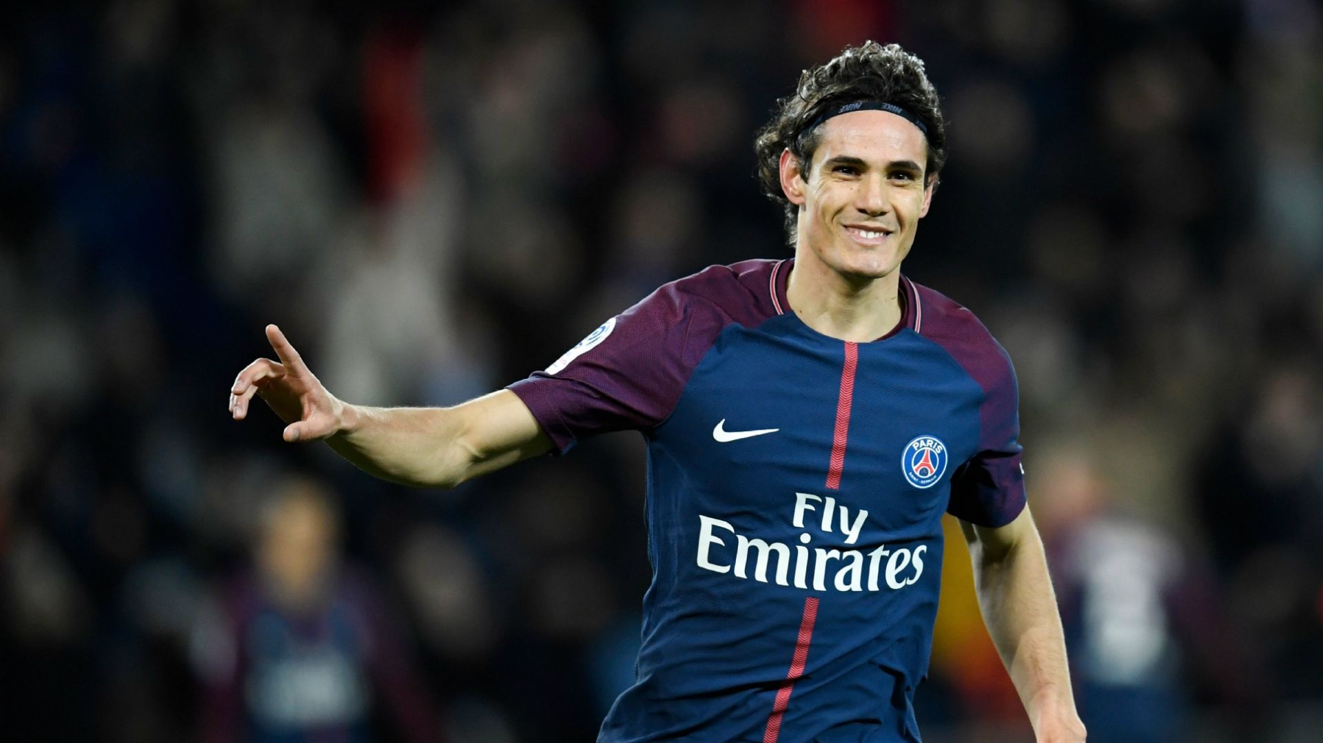 Edinson Cavani Paris Saint-Germain Dijon