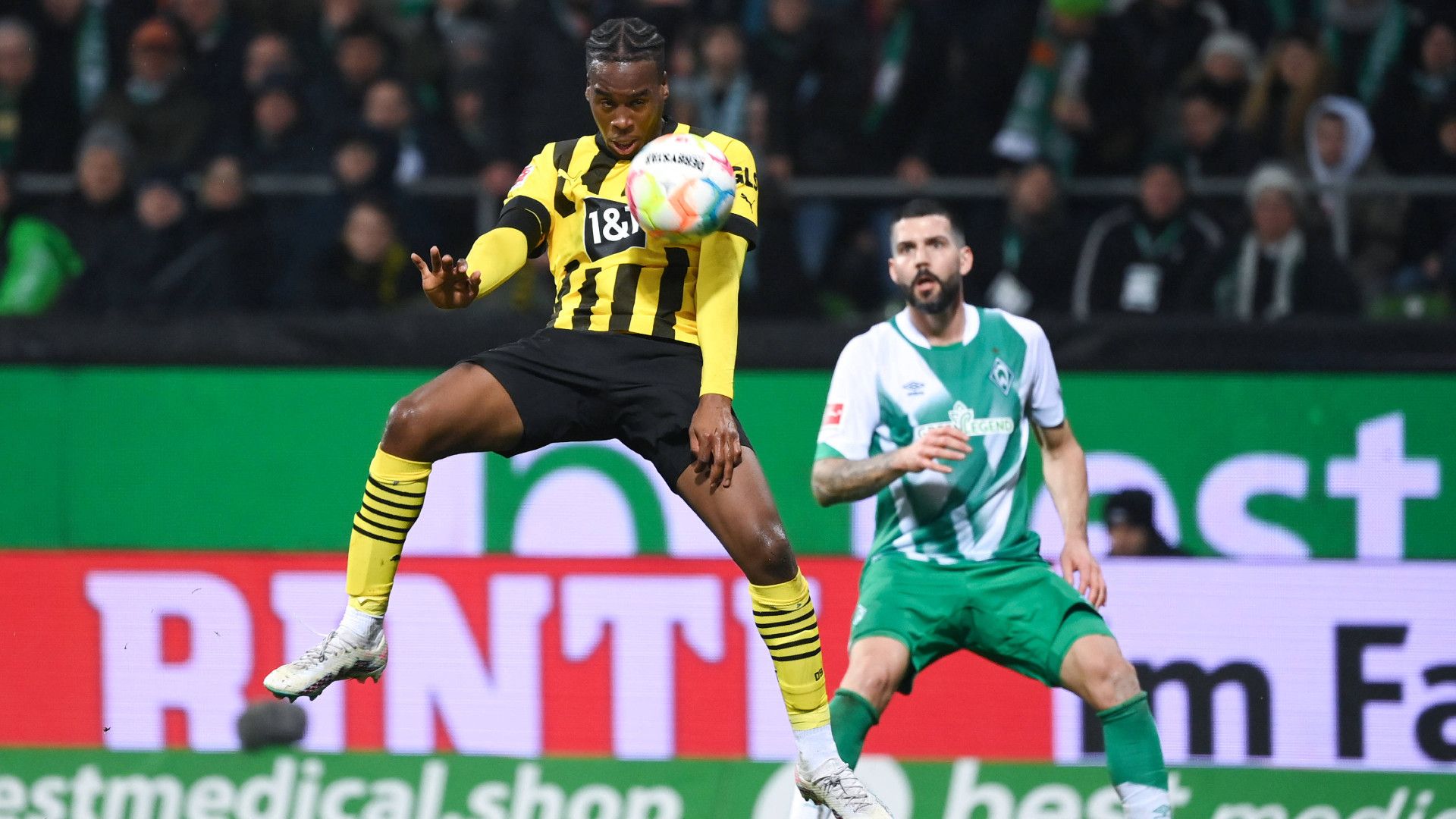 GERMANY ONLY: JAMIE BYNOE-GITTENS BORUSSIA DORTMUND BUNDESLIGA 11022023