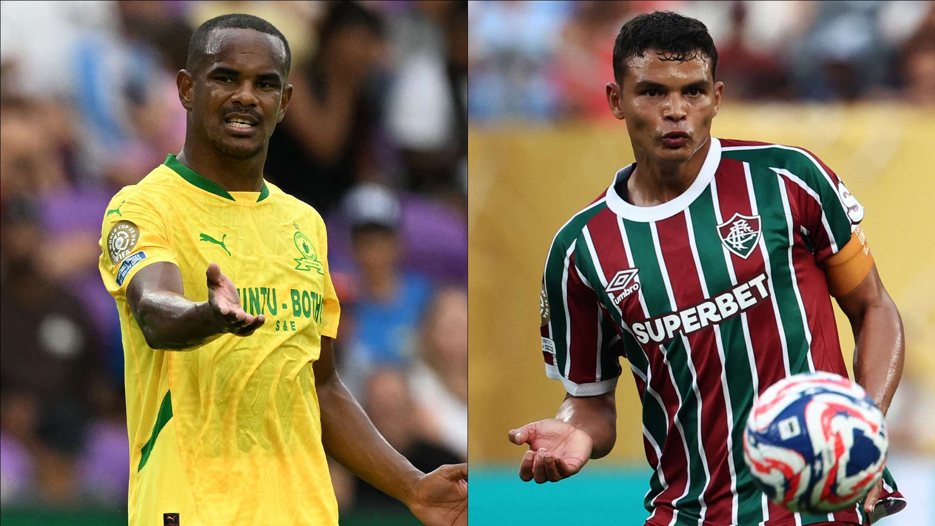 Iqraam Rayners Mamelodi Sundowns Thiago Silva Fluminense