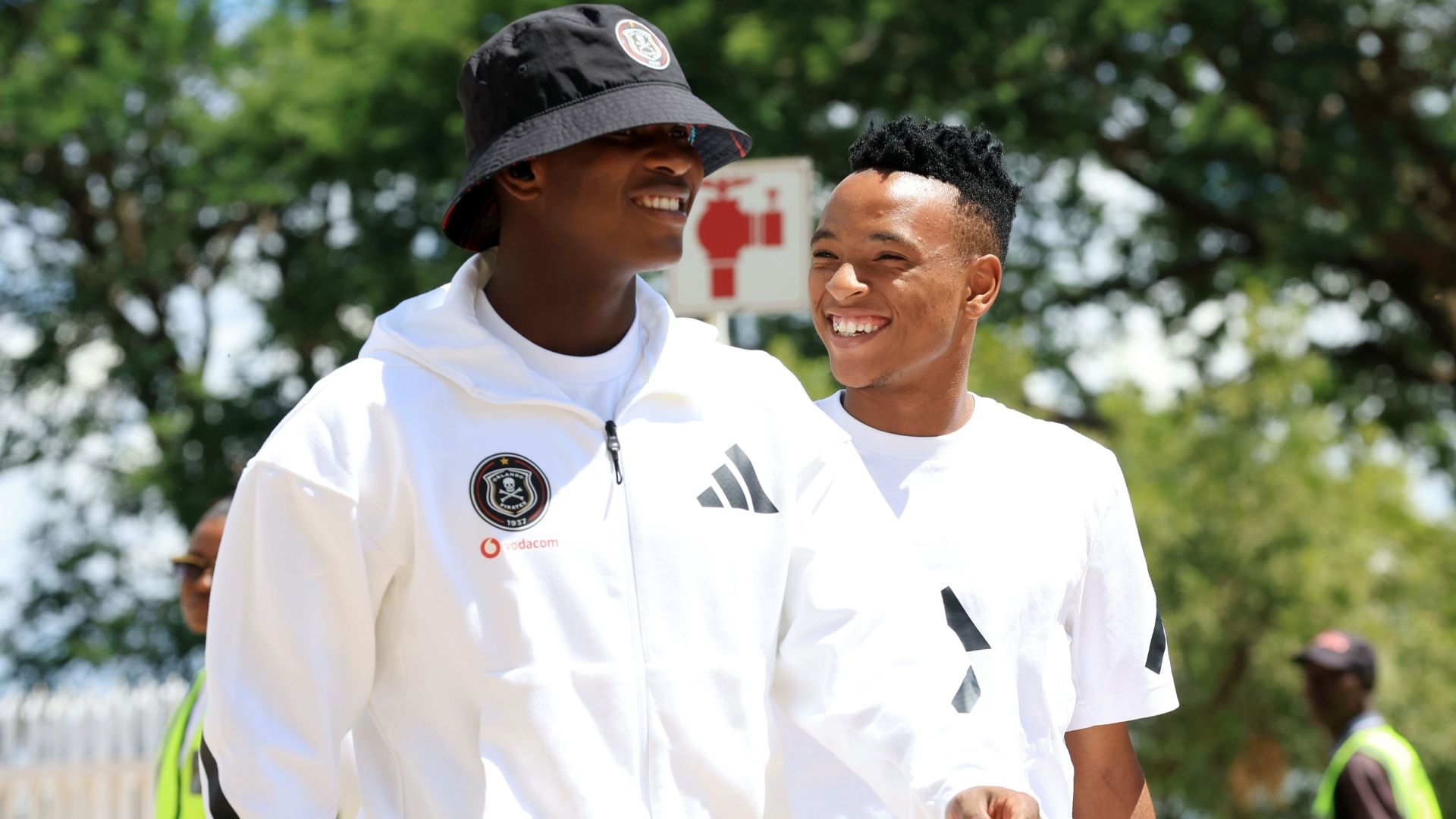 Mbekezeli Mbokazi and Relebohile Mofokeng, Orlando Pirates