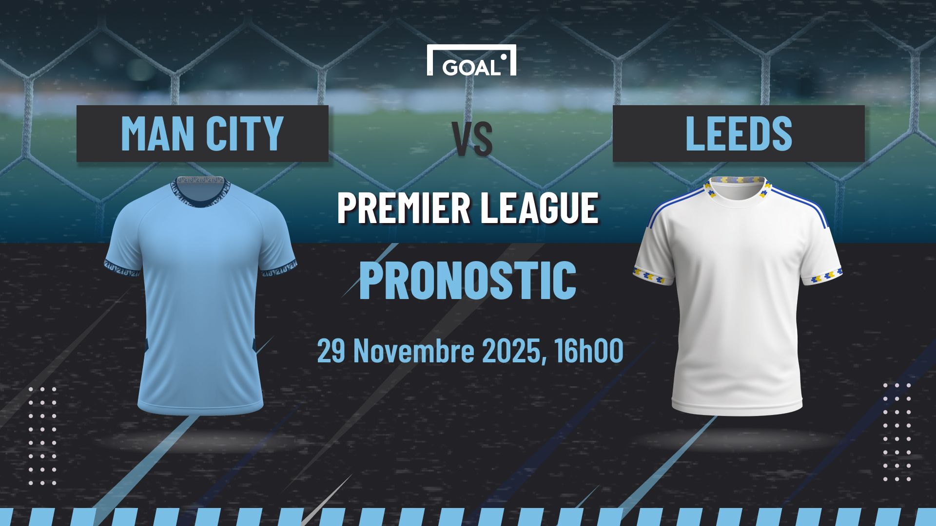 Pronostic Manchester City vs Leeds