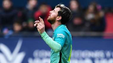 Lionel Messi Osasuna FC Barcelona LaLiga