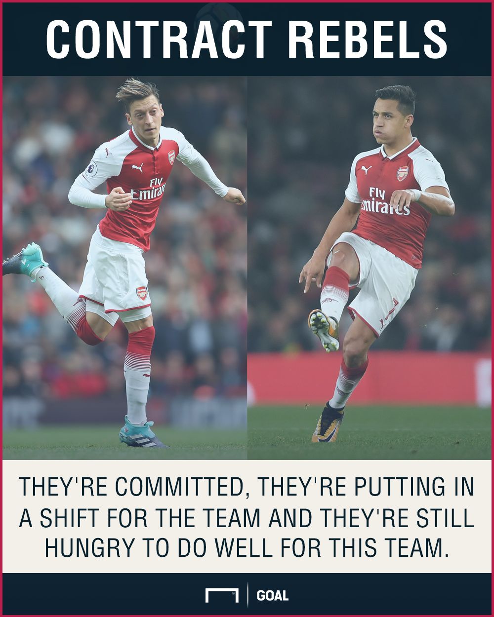 Aaron Ramsey Mesut Ozil Alexis Sanchez Arsenal contracts