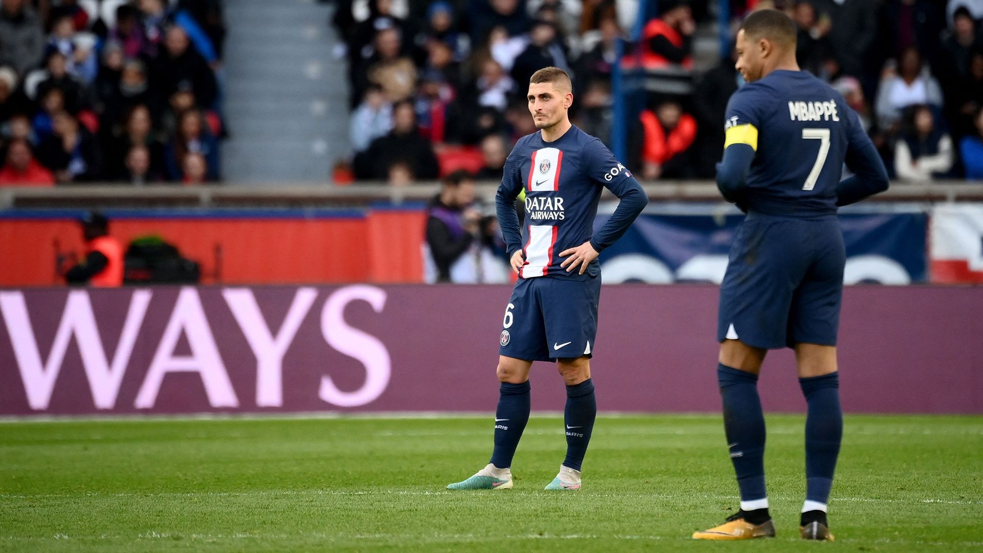 Marco Verratti Paris Saint-Germain Rennes Ligue 1 2022-23