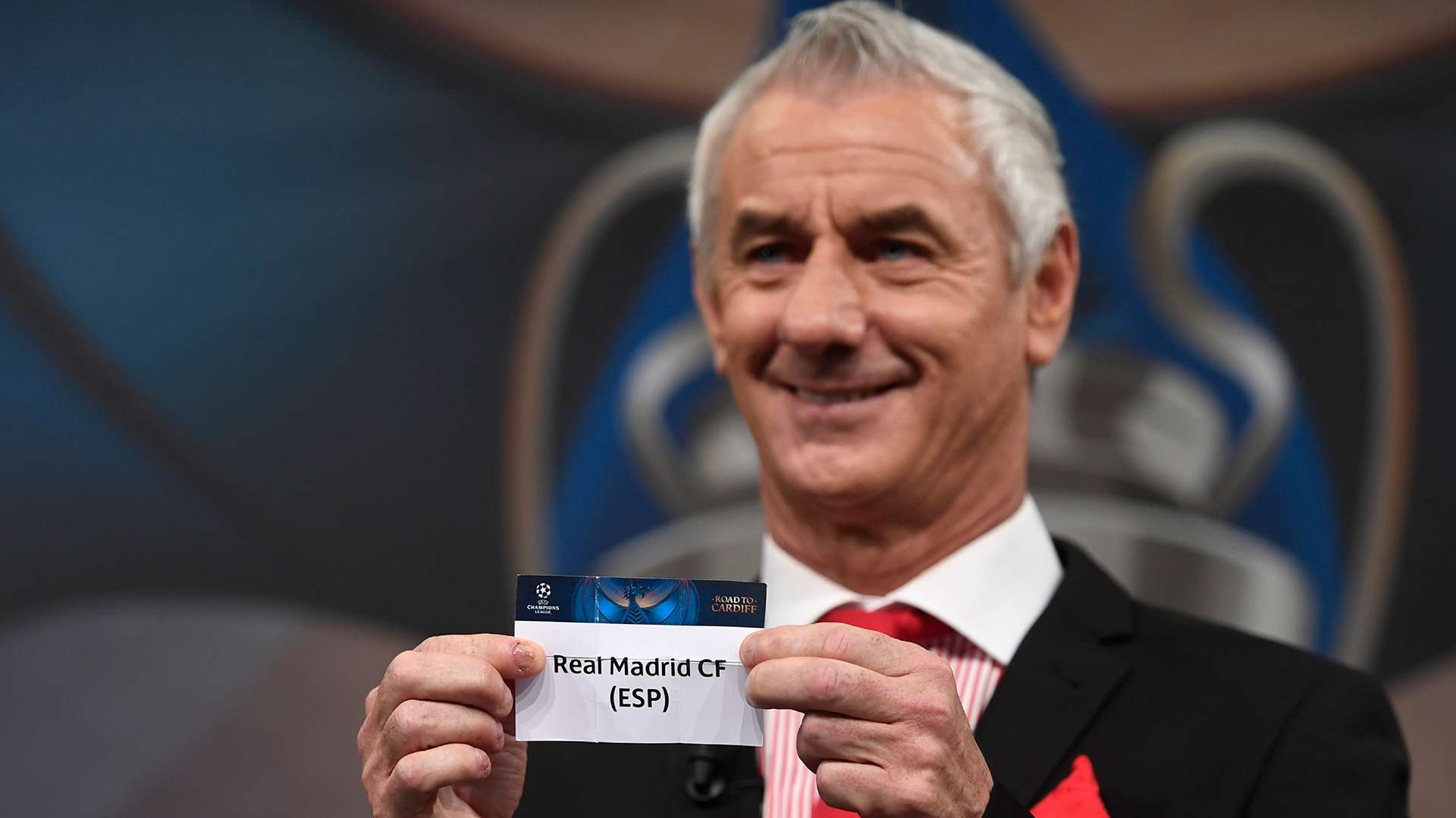 Ian Rush Champions League draw