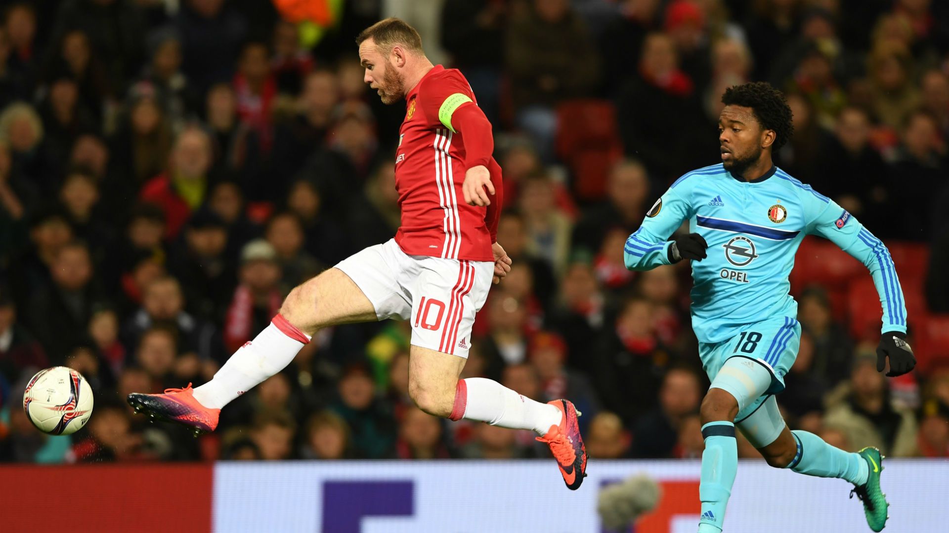 Wayne Rooney Europa League Manchester United v Feyenoord 241116