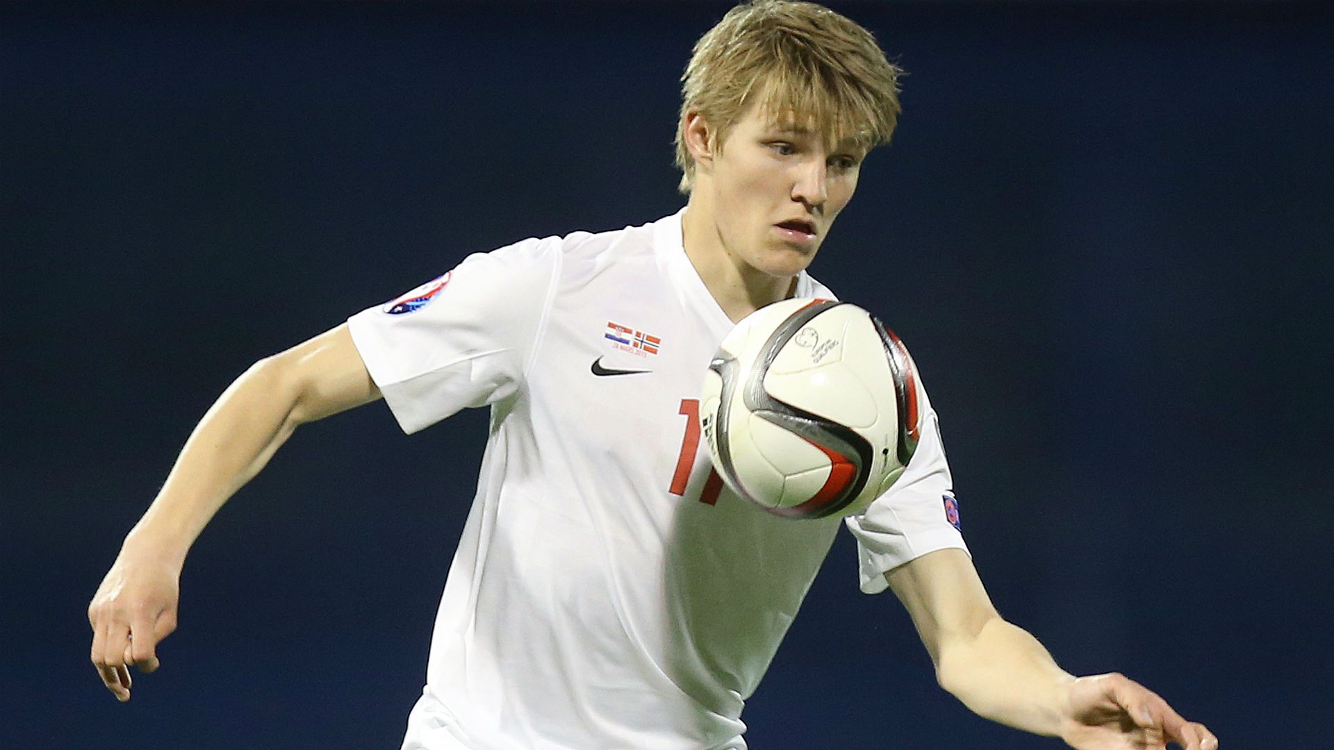 martin odegaard - croatia 5 norway 1 - euro2016 qualifier - 28032015