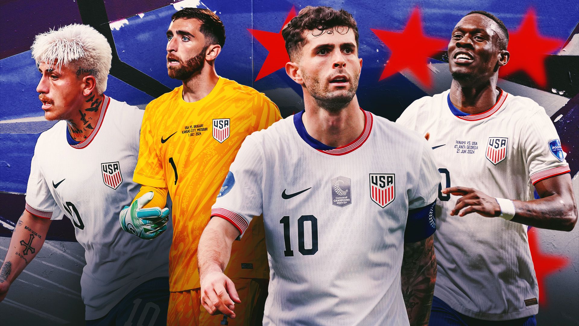 Christian Pulisic and Tyler Adams are in, but who will fill voids left by Weston McKennie, Tim Weah and Gio Reyna? Projecting Mauricio Pochettino's USMNT Gold Cup squad