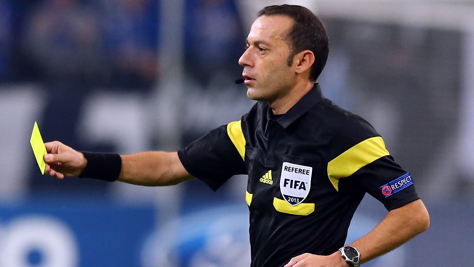 Turkish referee Cuneyt Cakir