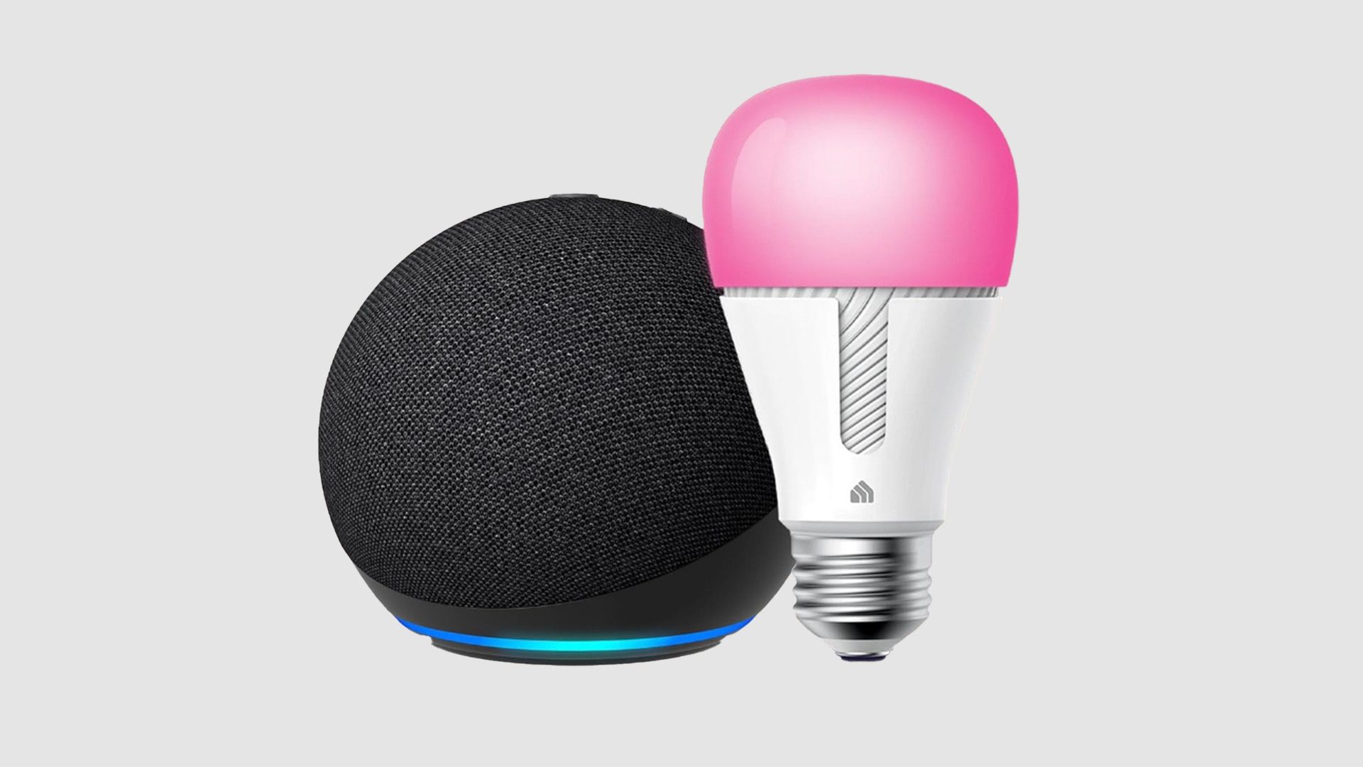 Echo Dot (5th Gen) and TP-Link Kasa Smart Color Bulb