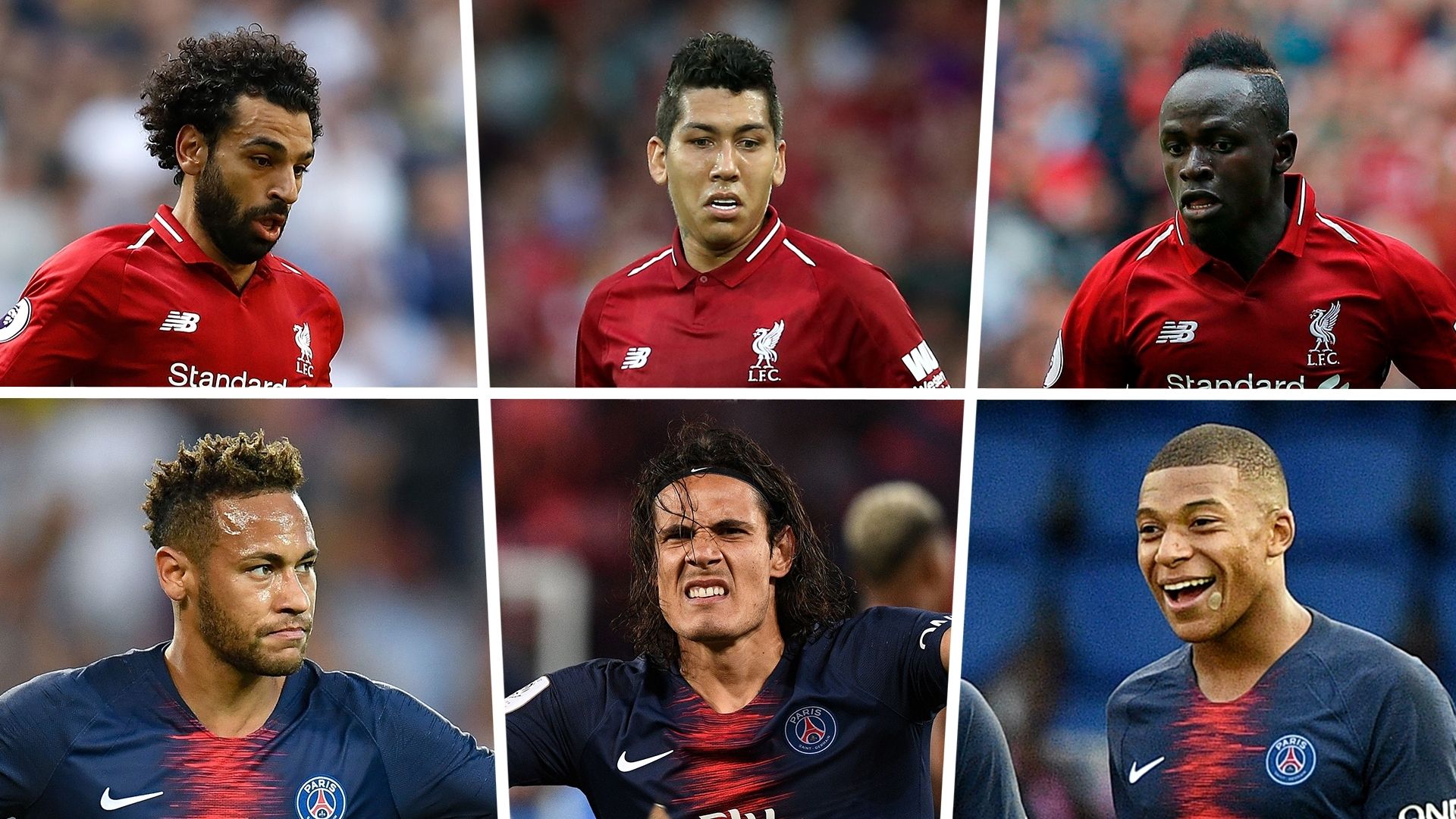 Liverpool vs PSG trios split