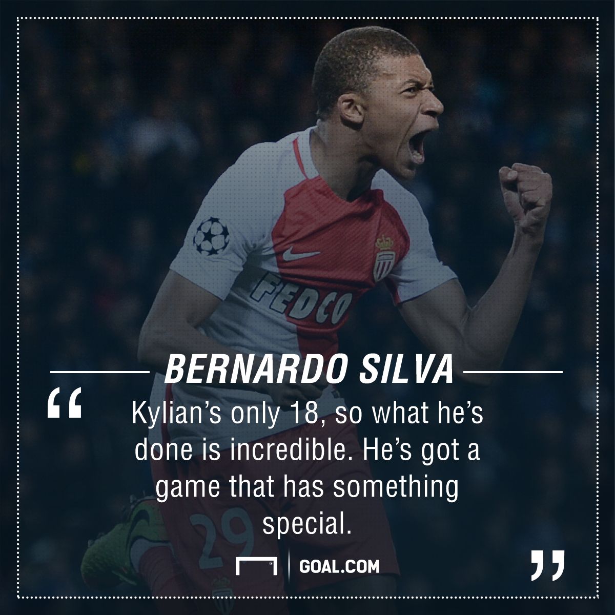 Kylian Mbappe Bernardo Silva PS