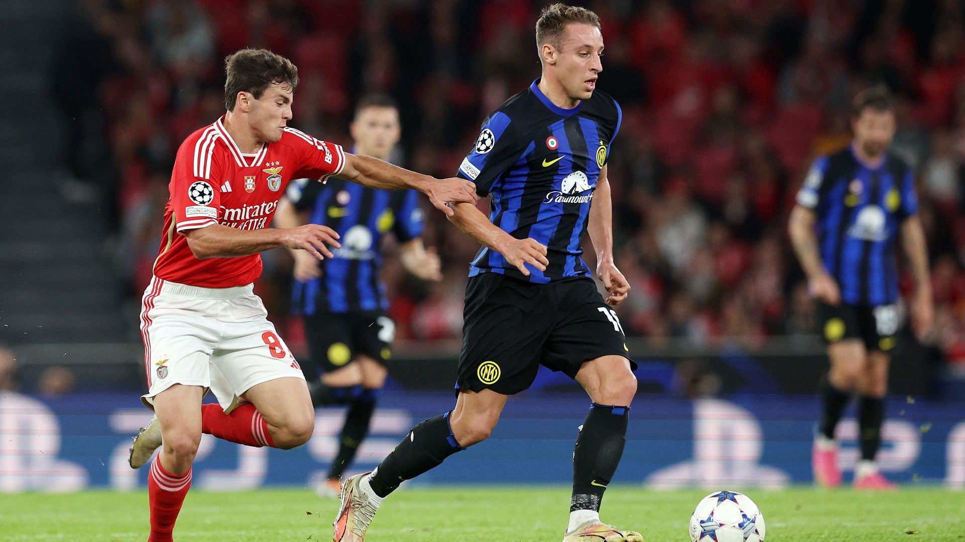 Joao Neves Frattesi Benfica Inter