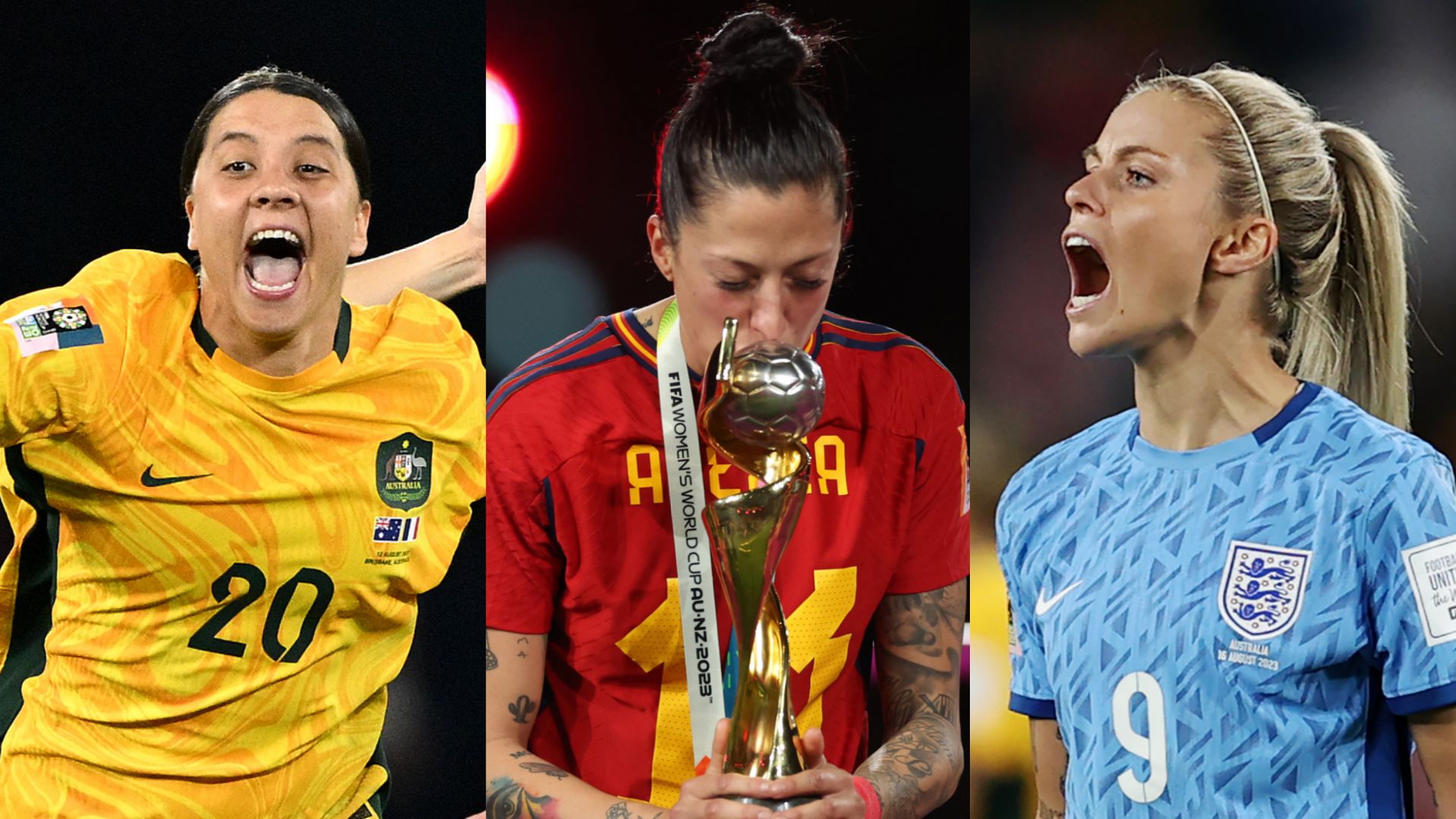 GFX Info Sam Kerr Jenni Hermoso Rachel Daly