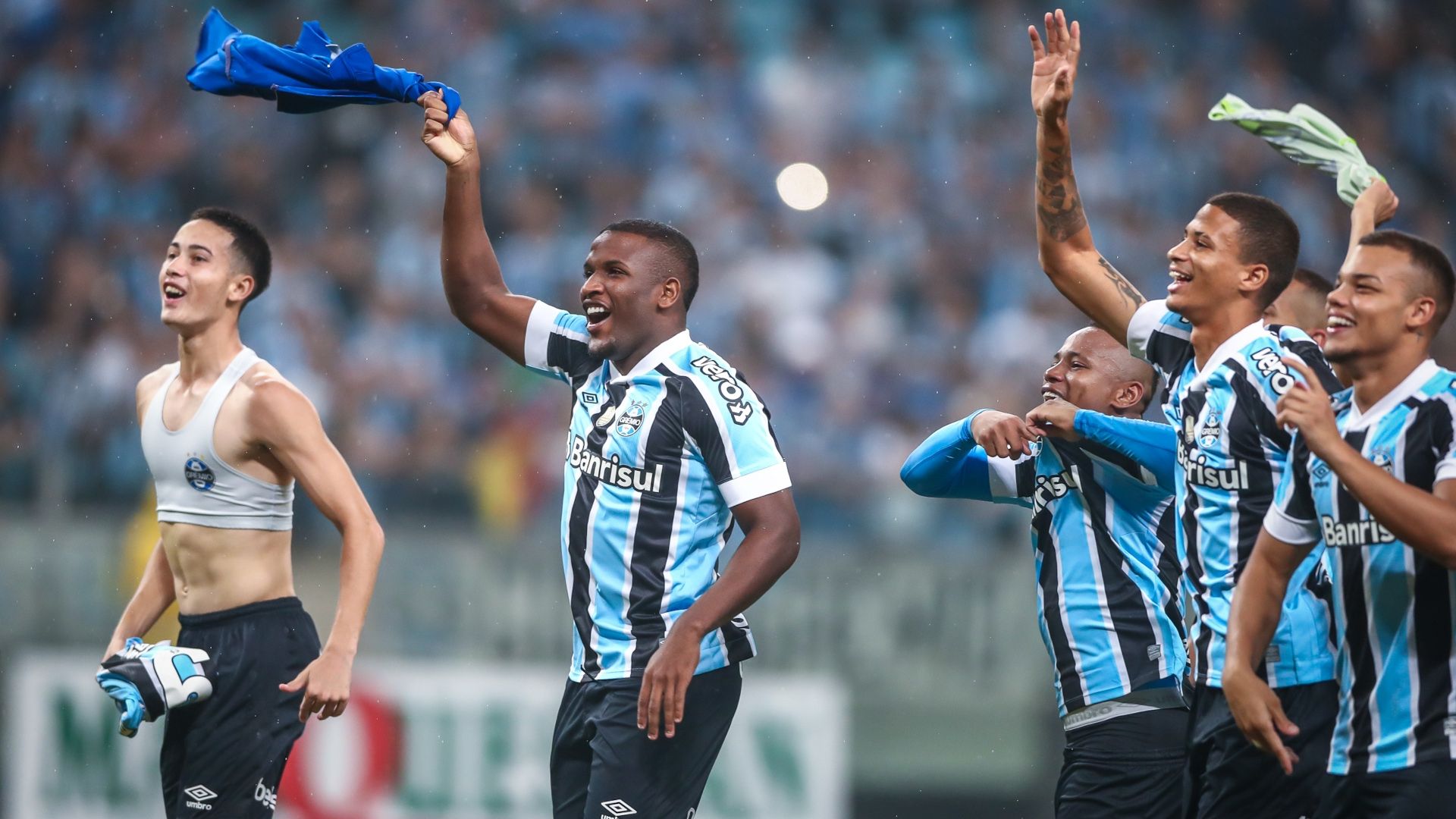 Grêmio comemora classificação à final do Gauchão 2022