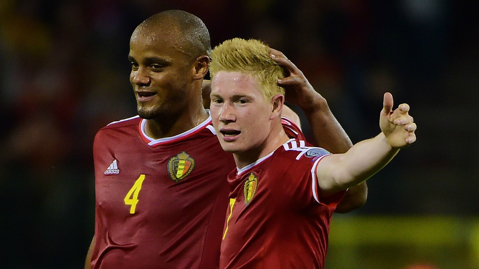 Belgium Kompany De Bruyne