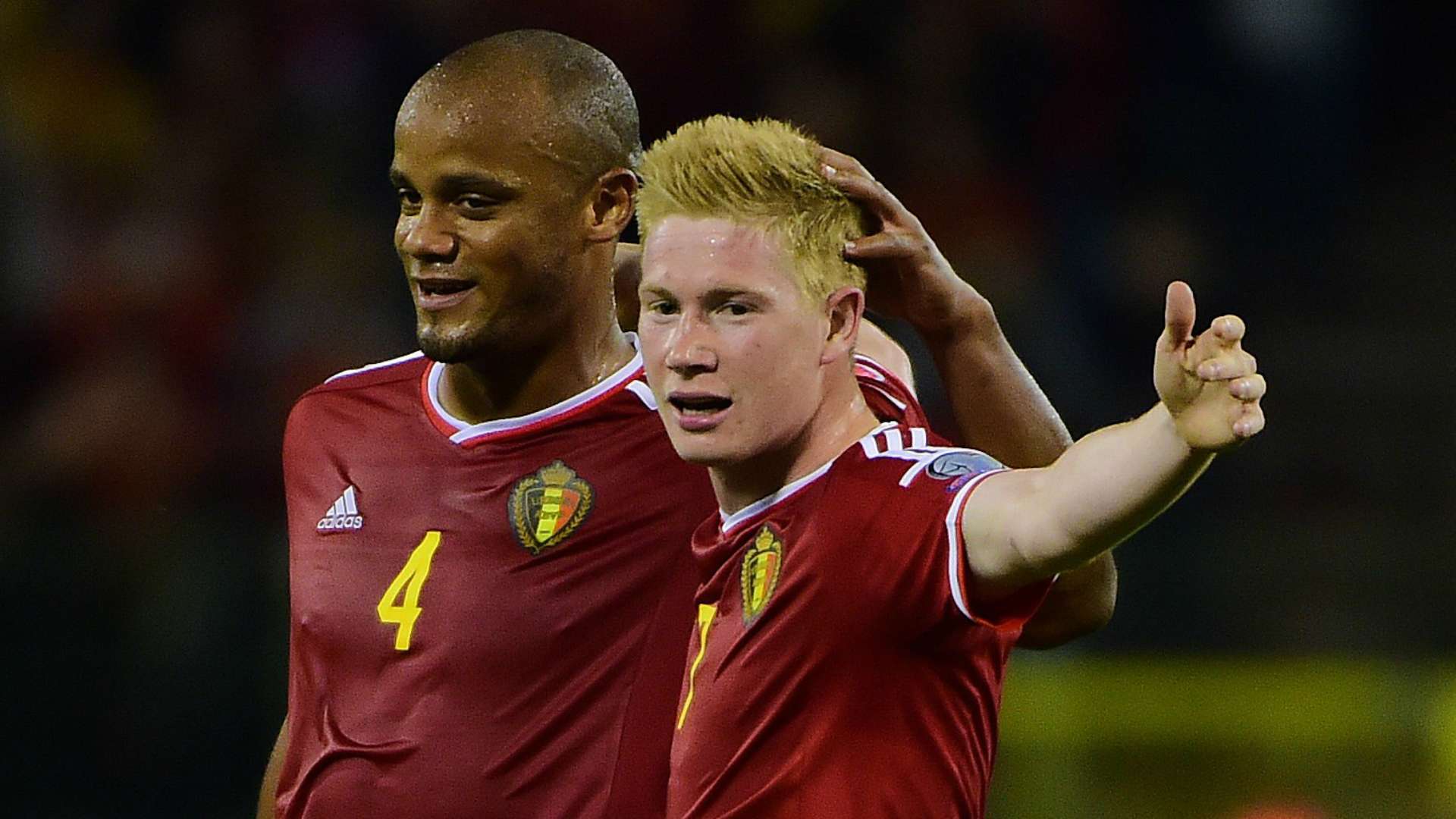 Belgium Kompany De Bruyne