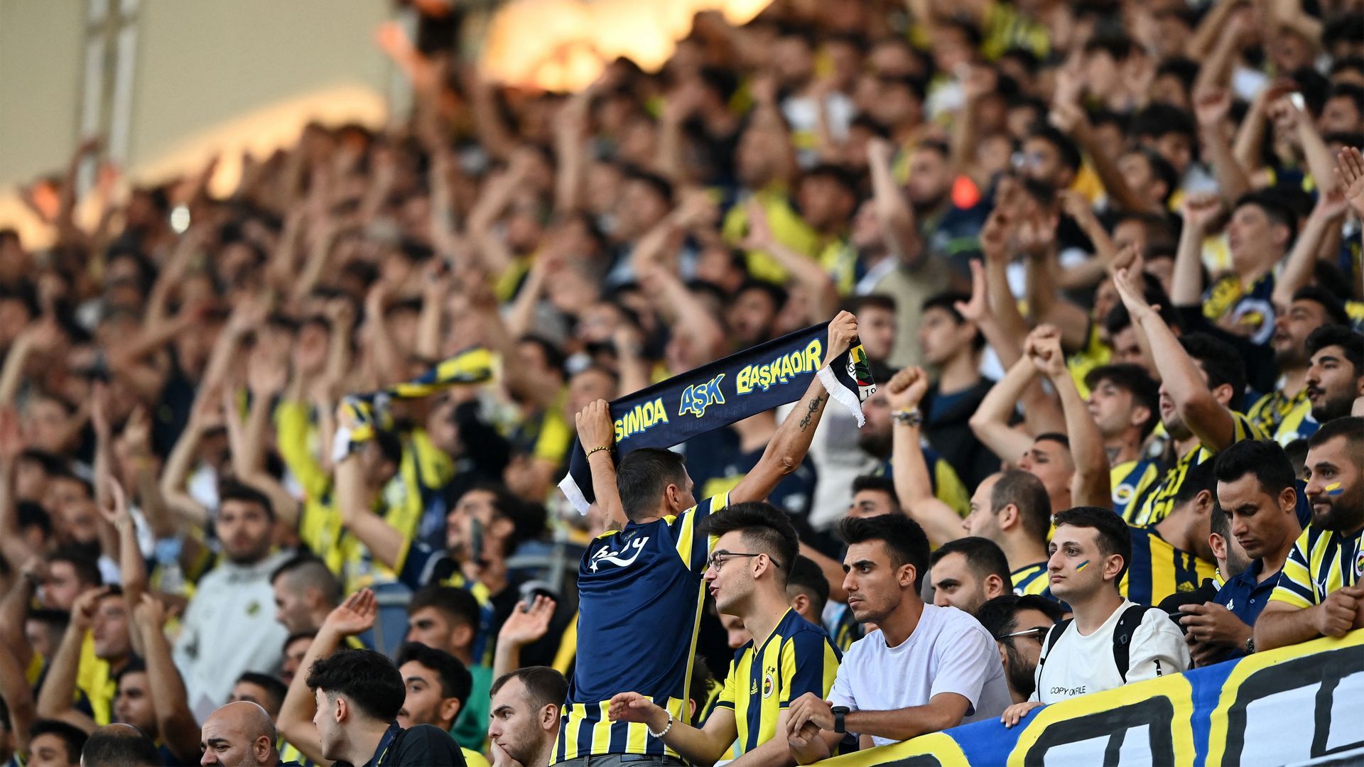 Fenerbahce taraftarı