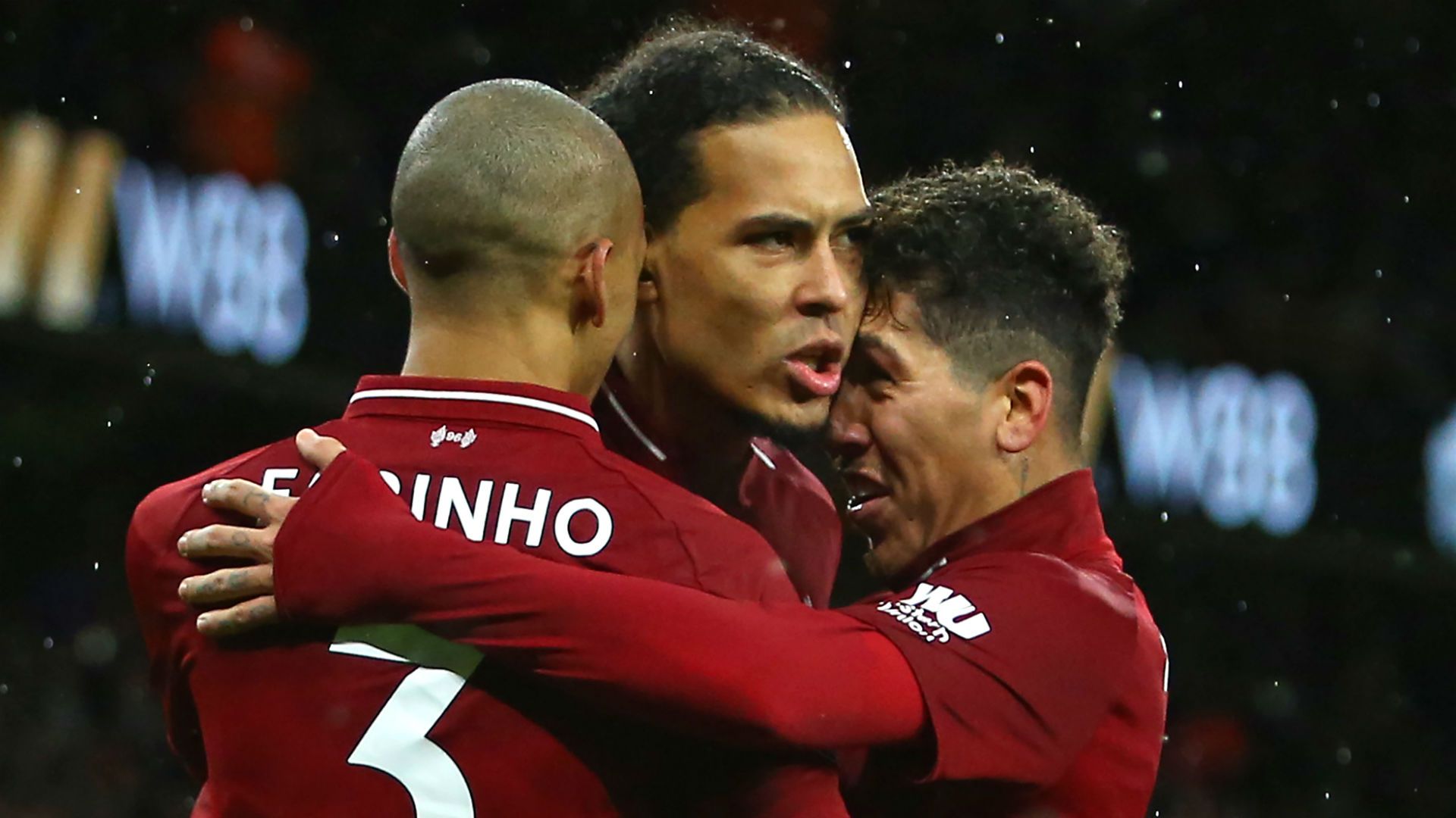 Fabinho Virgil van Dijk Roberto Firmino Liverpool