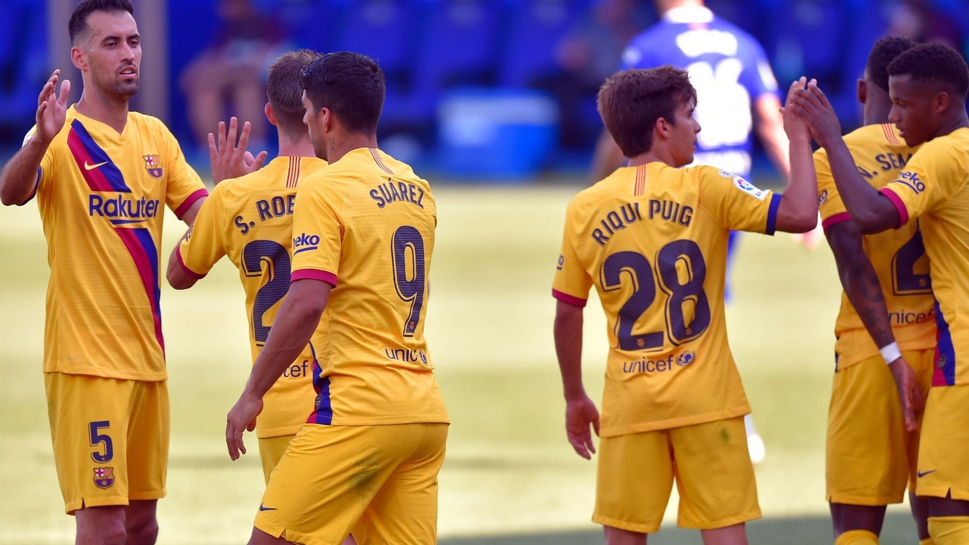 Busquets Suarez Riqui Puig Alavés Barcelona LaLiga