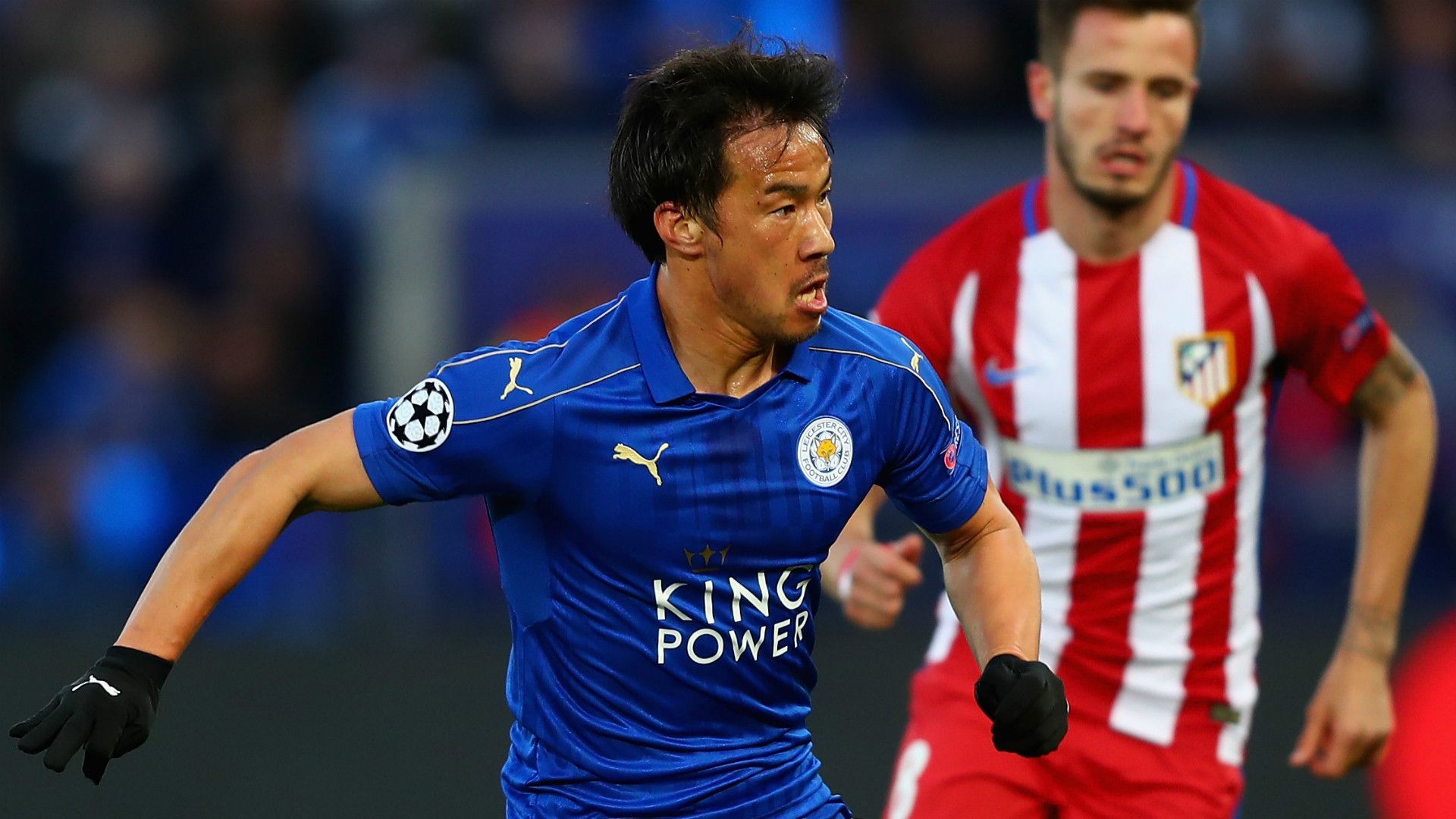 HD Shinji Okazaki Leicester Atletico Madrid Champions League
