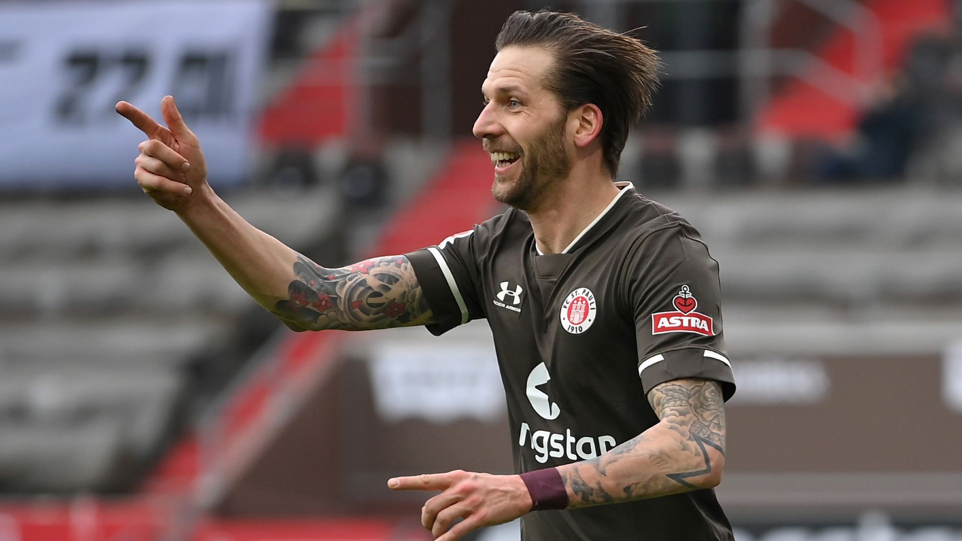FC St. Pauli Burgstaller sechster Treffer