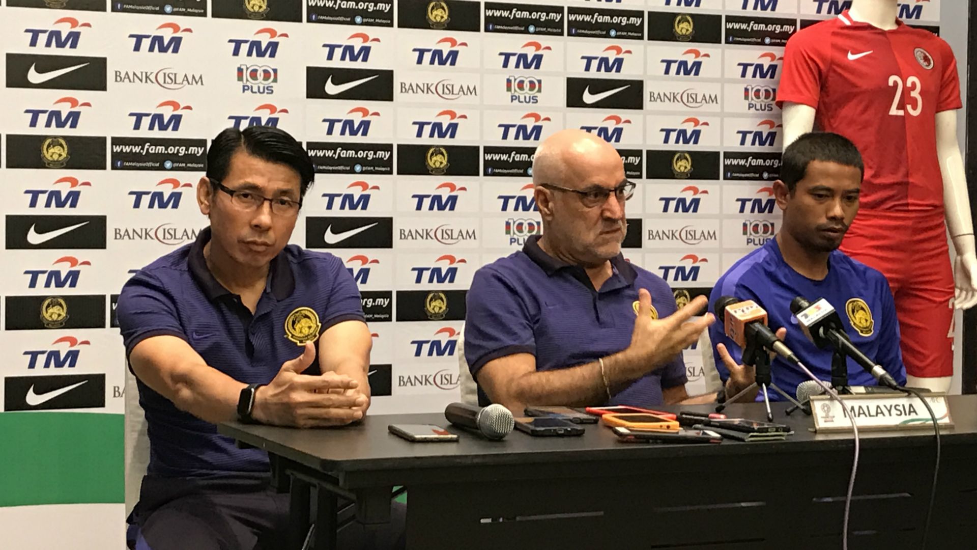 Tan Cheng Hoe, Nelo Vingada, Safiq Rahim, Malaysia, Hong Kong, Asian Cup qualifer