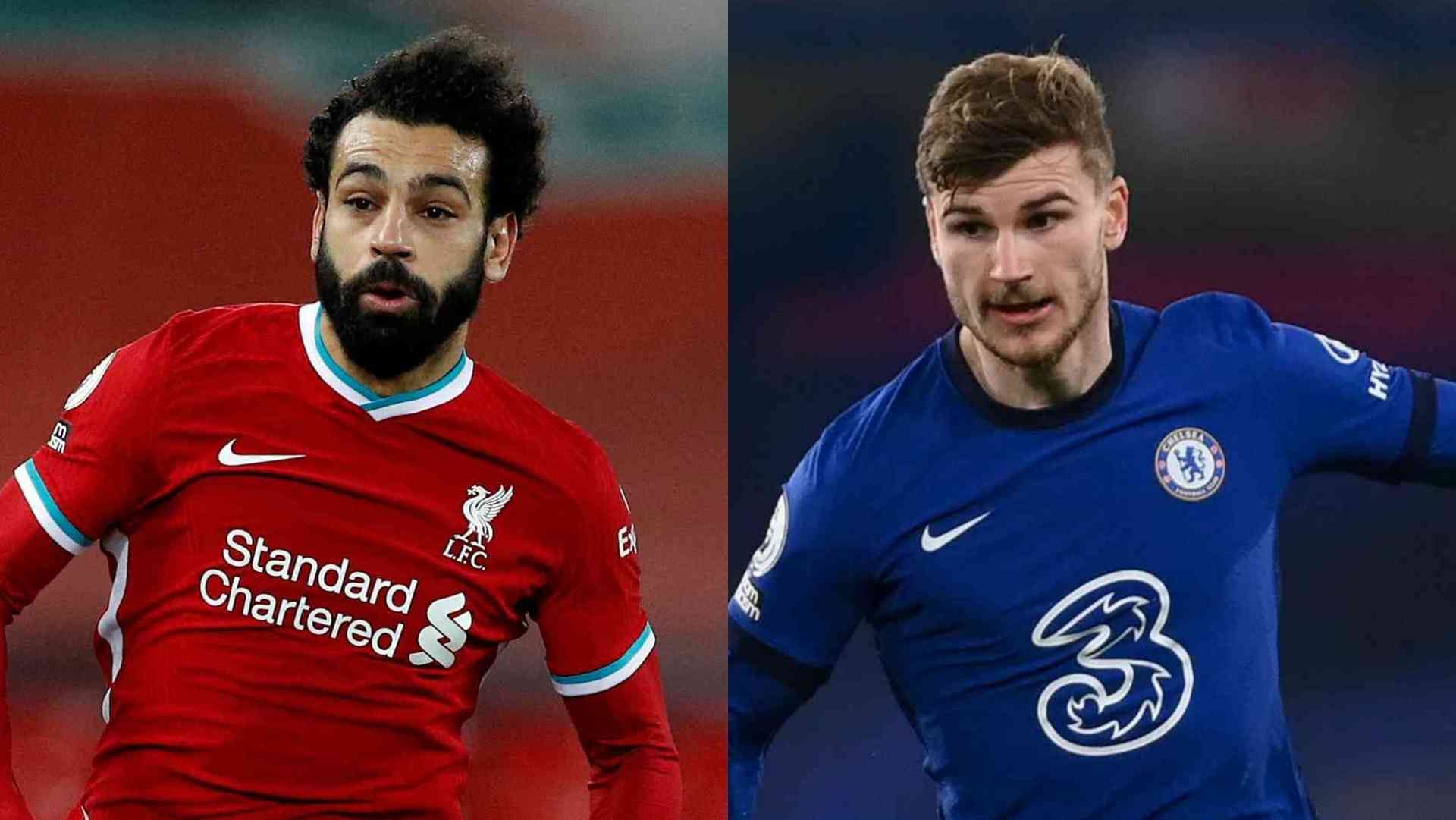 Salah Liverpool Werner Chelsea 2020-21