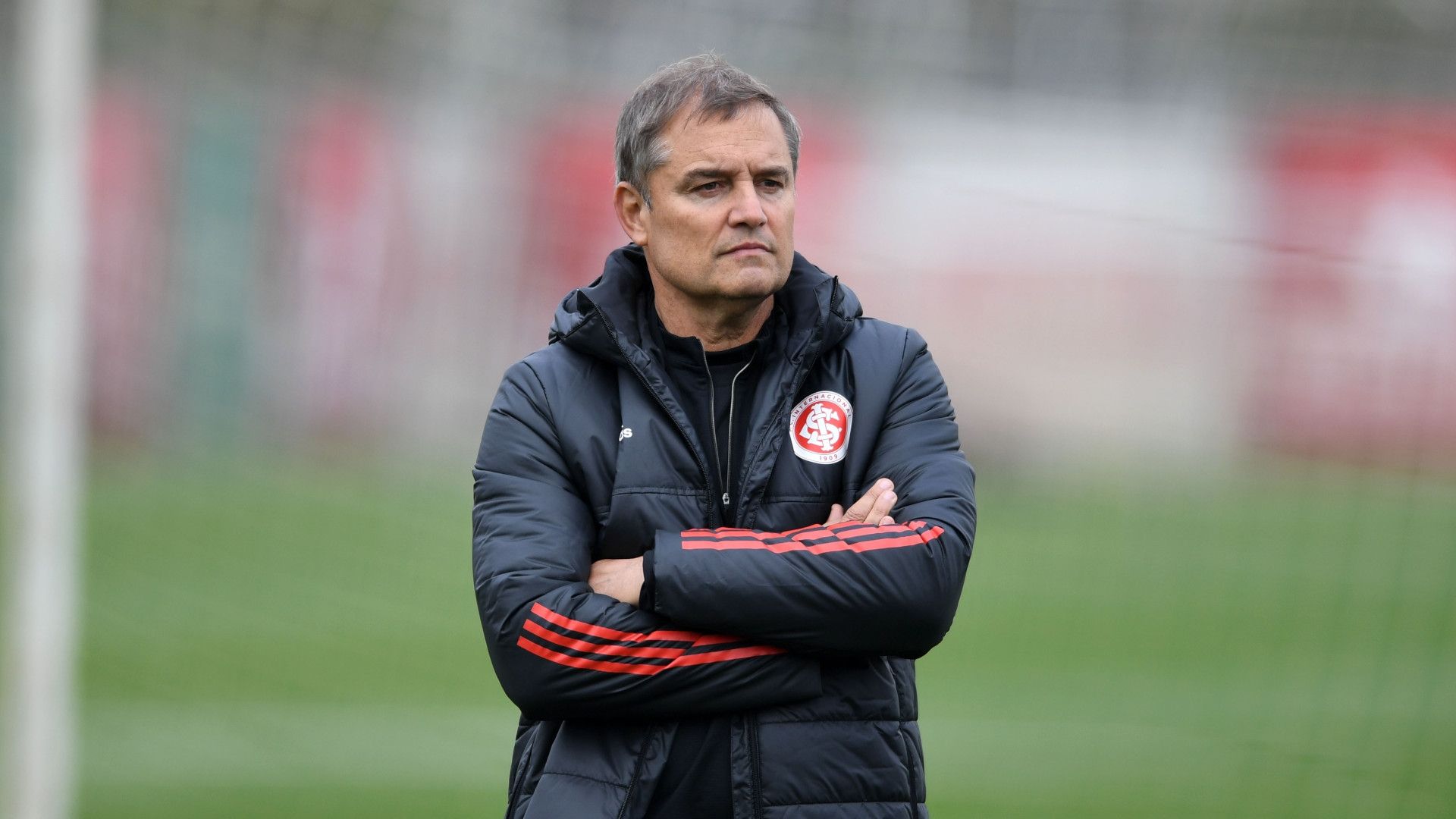 Diego Aguirre em treino do Inter 23062021