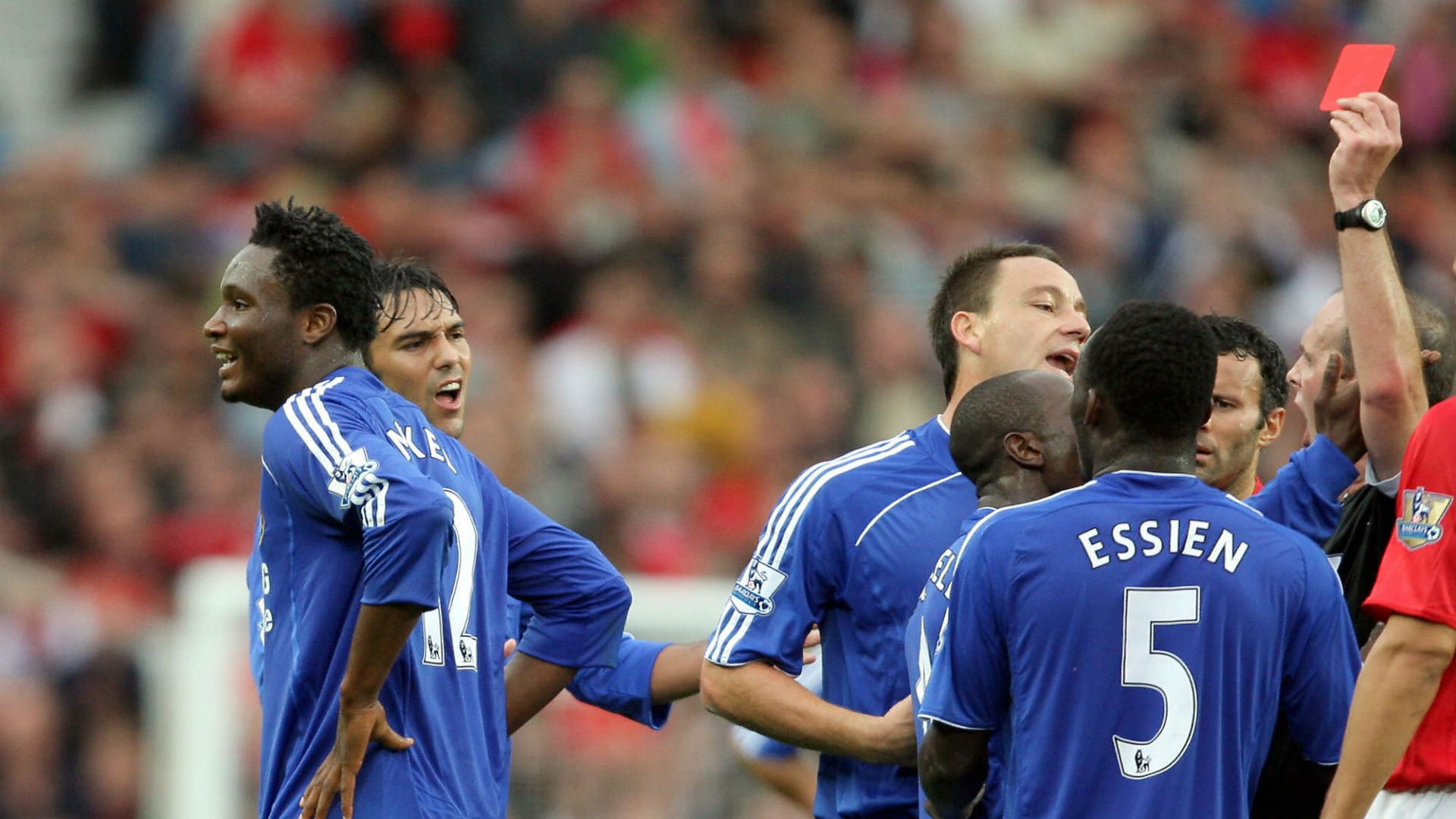 Mikel red card 23092007