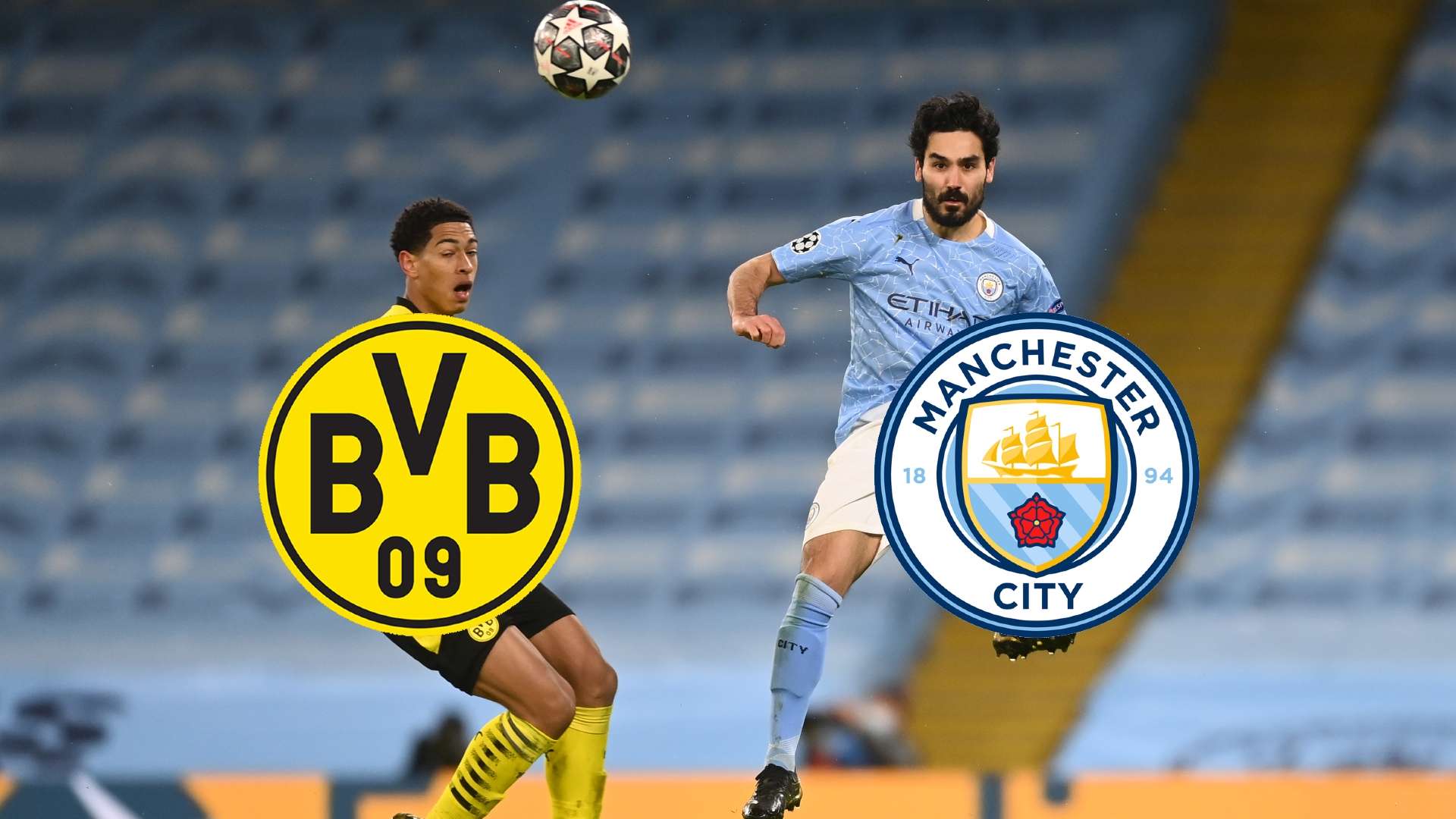 GFX Manchester City BVB Gündogan Bellingham
