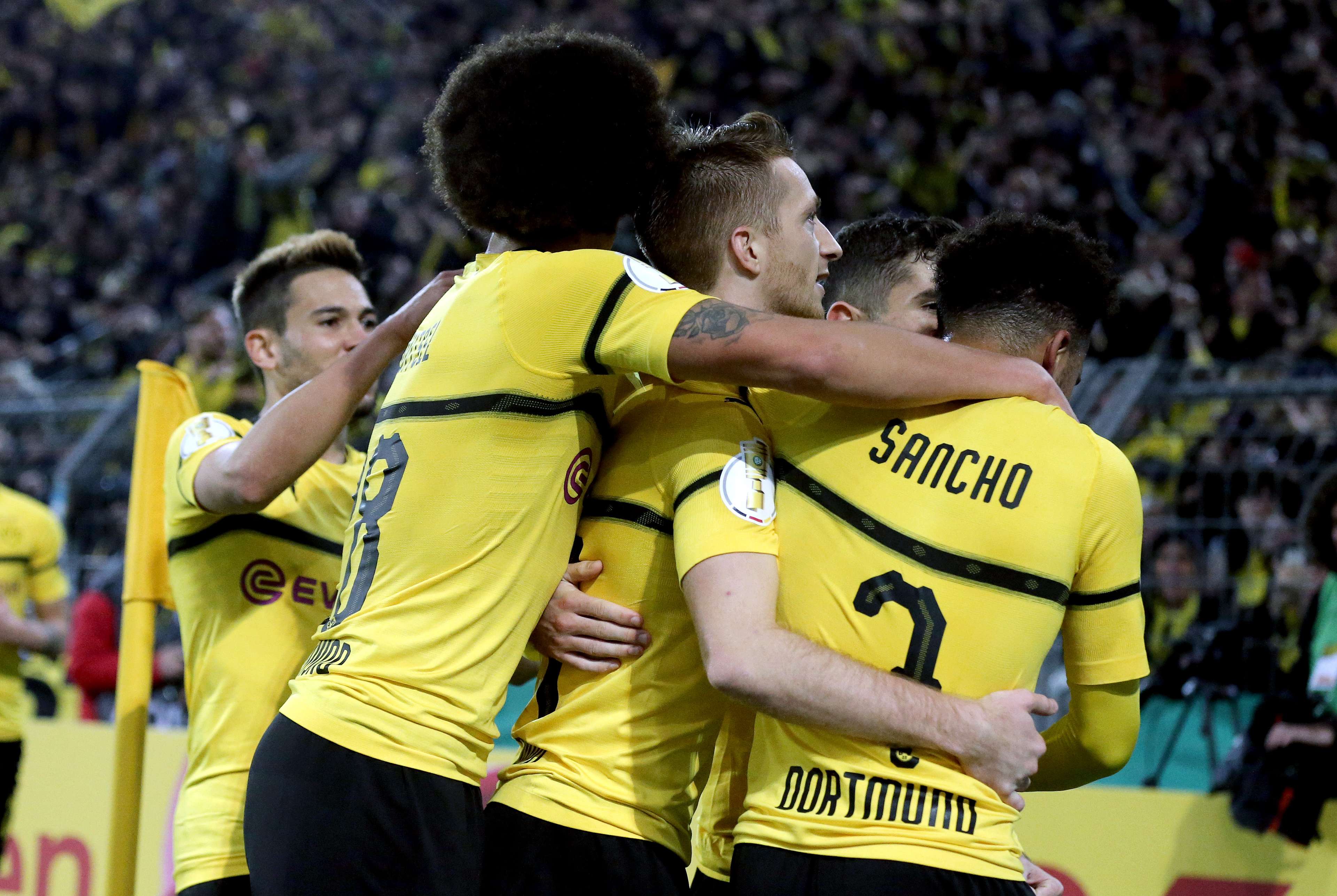 Witsel Reus Sancho Borussia Dortmund
