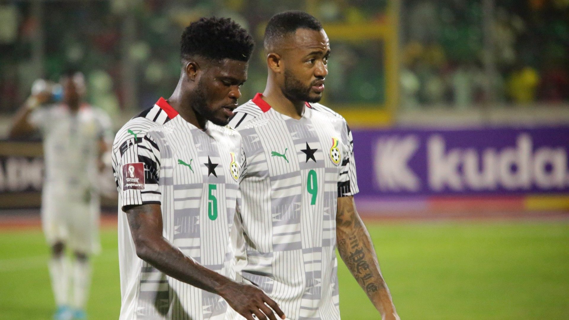 Jordan Ayew, Thomas Partey - Nigeria vs Ghana