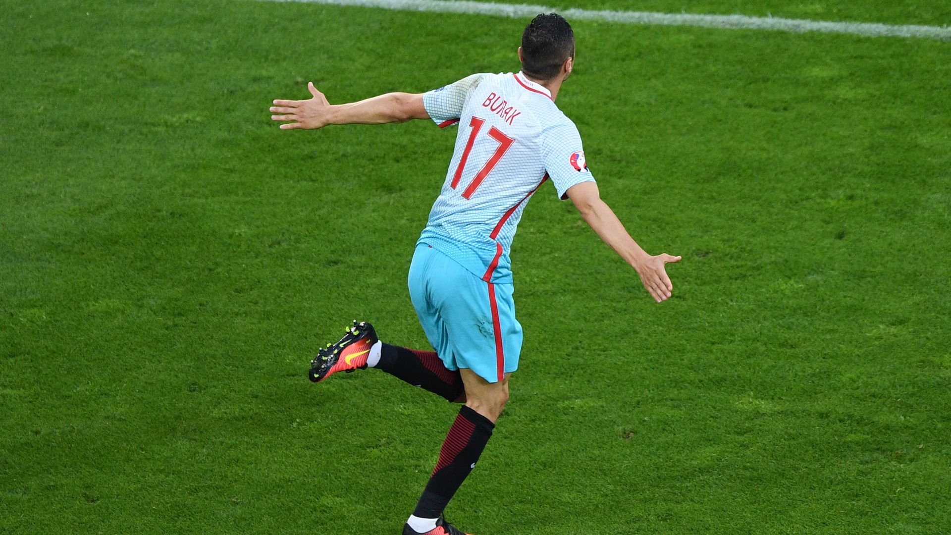 Burak Yılmaz. 06.21.2016. Türkiye vs Çekya