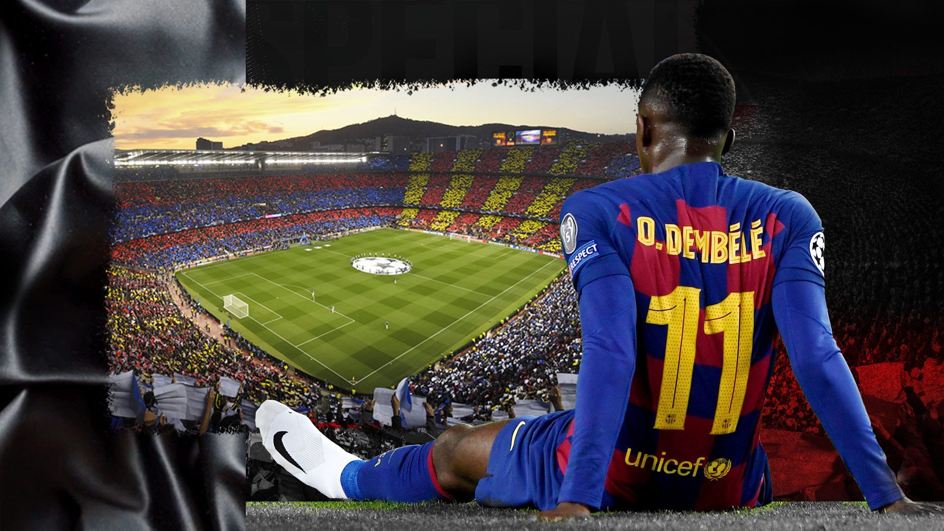 Ousmane Dembele GFX Barcelona