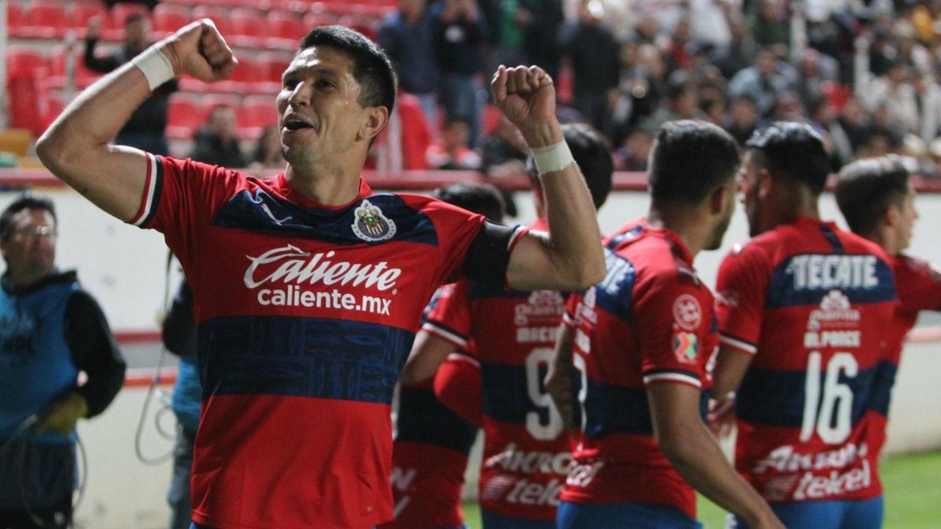 Jesús Molina Necaxa vs Chivas Amistoso 2020