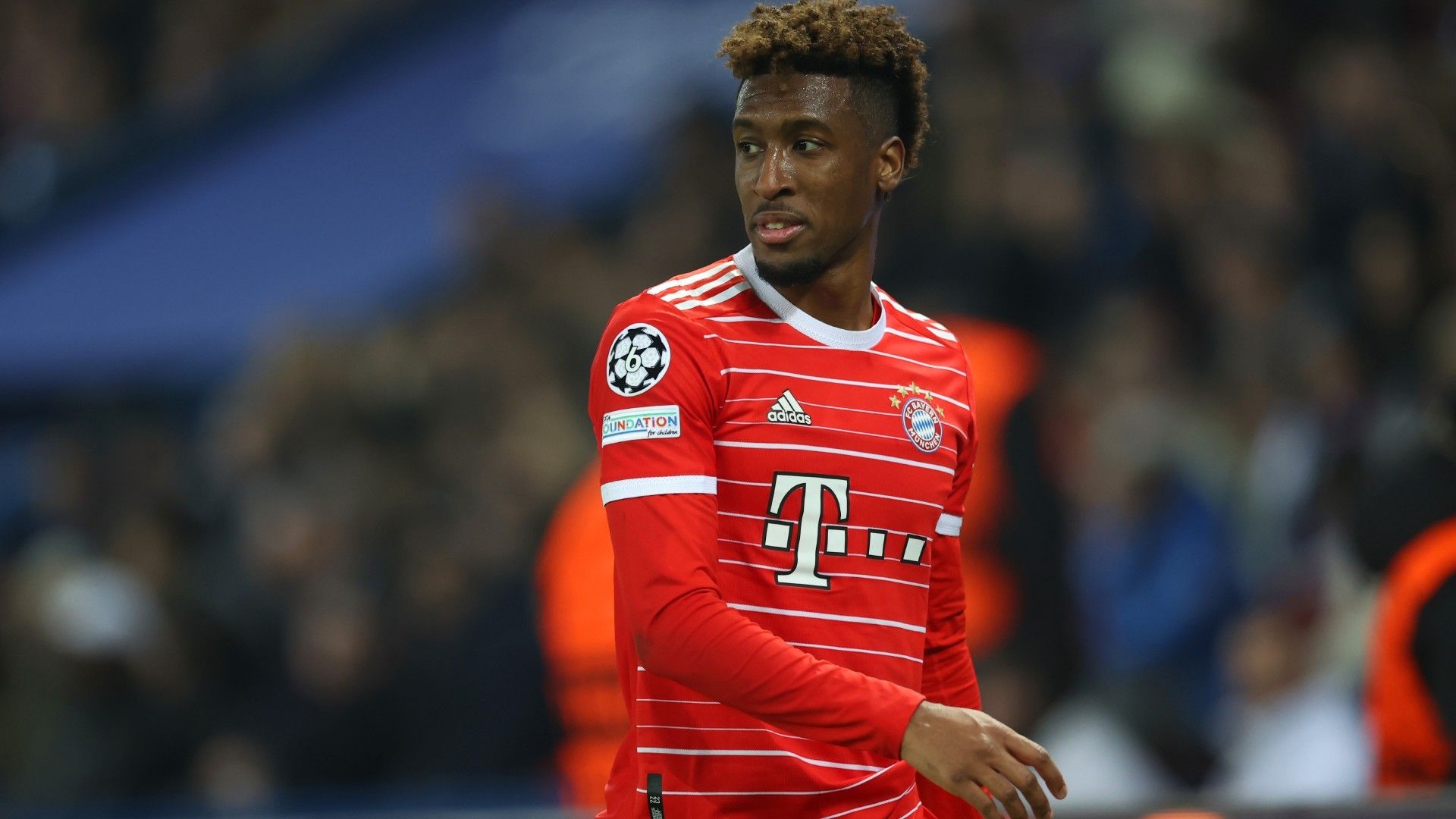 Kingsley Coman of FC Bayern Munich