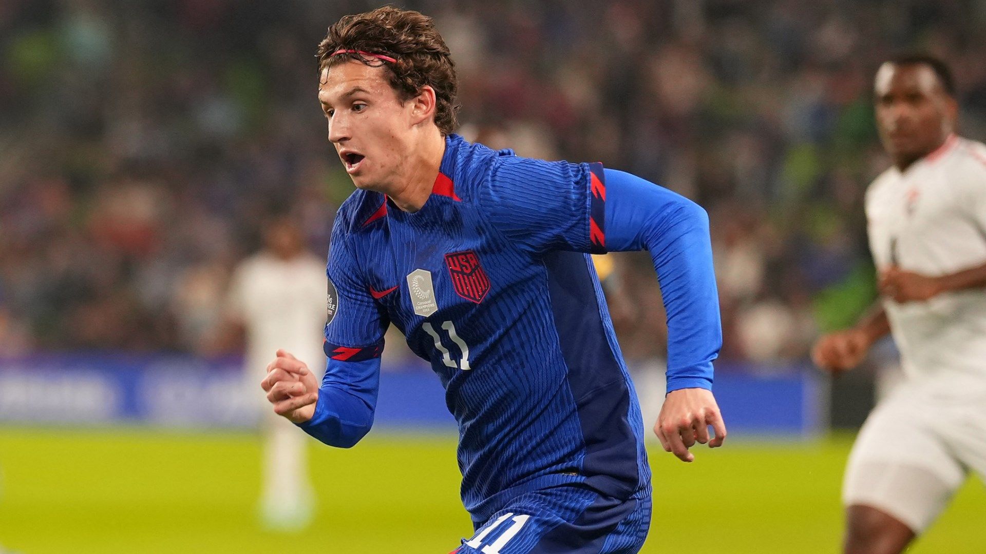 Brenden Aaronson USMNT 2023