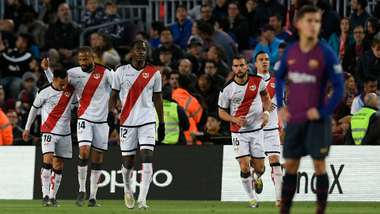Rayo Vallecano celebrate 2018-19