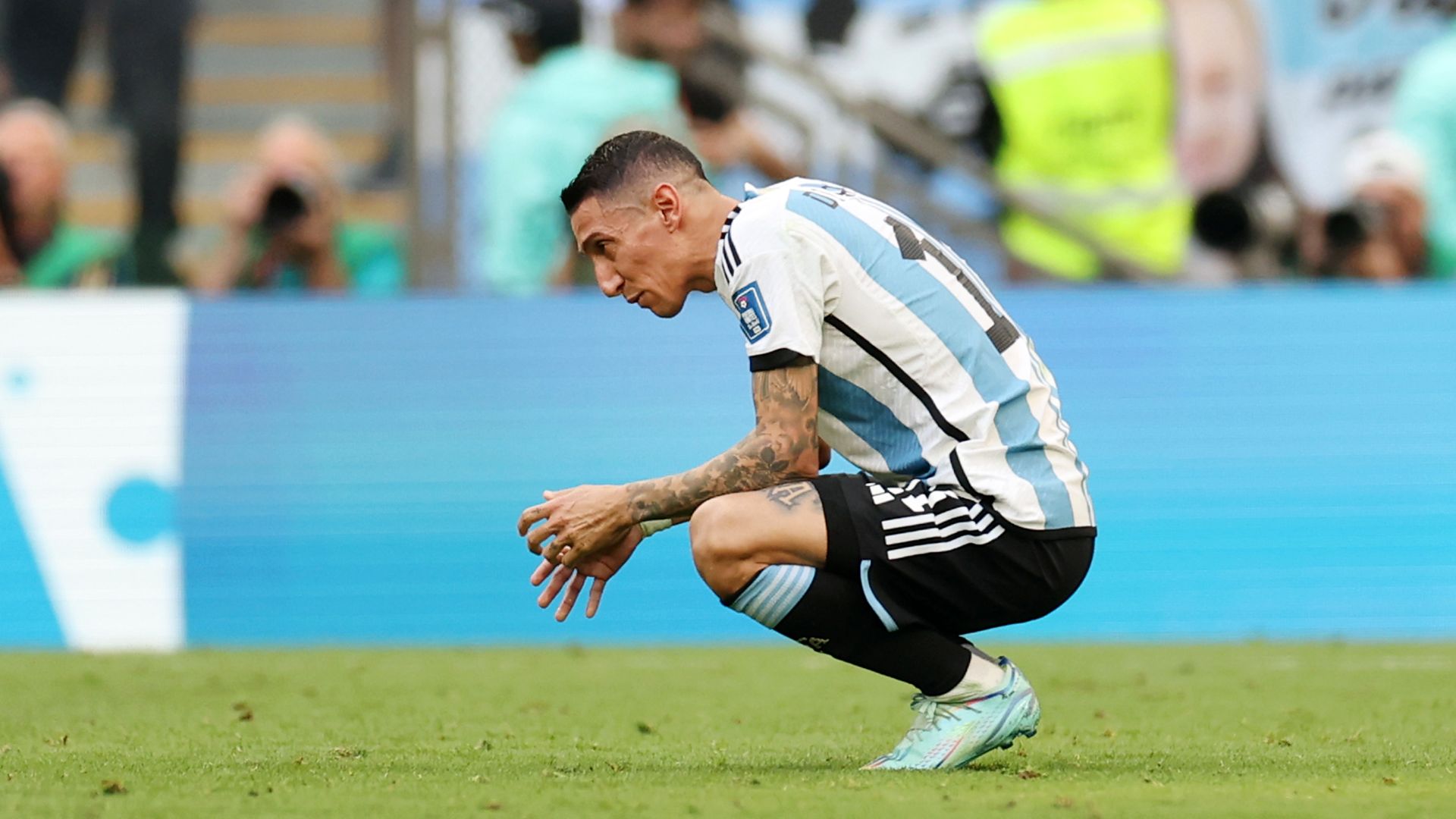 angel di maria argentina arabia saudita copa del mundo 22112022